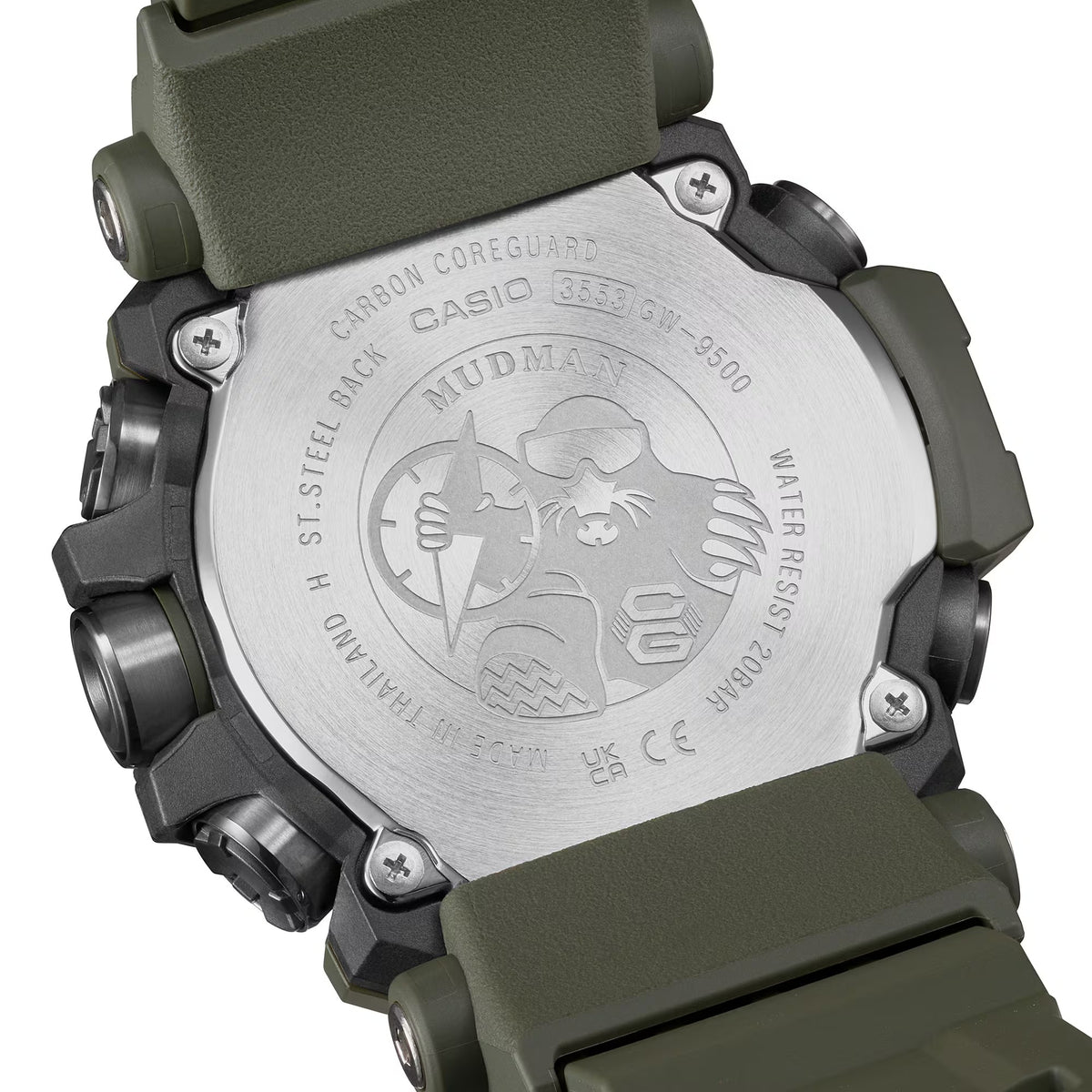 Ana Joalheiros - Relógios G Shock - Relógio Casio G-Shock Masculino MASTER OF G MUDMAN GW-9500-3ER Caixa