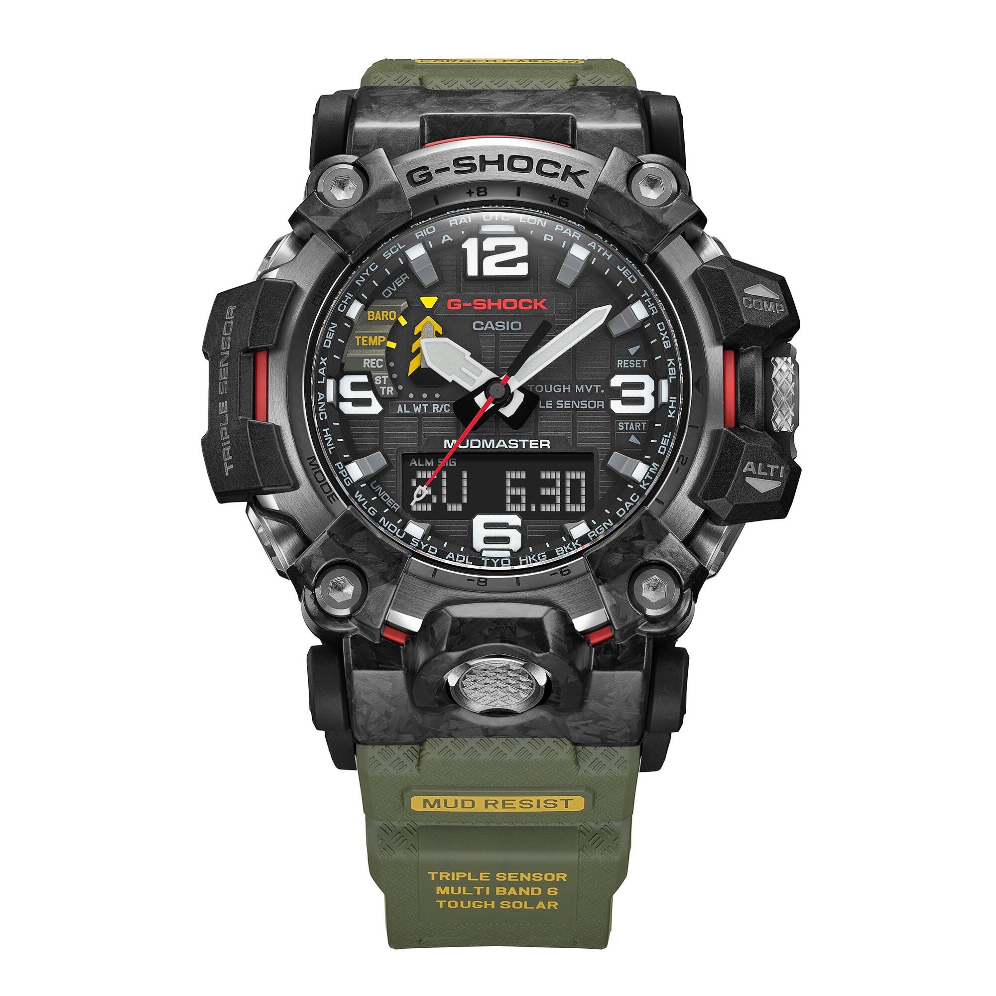 Ana Joalheiros - Relógios G Shock - Relógio Casio G-Shock Masculino MASTER OF G MUDMASTER GWG-2000-1A3ER