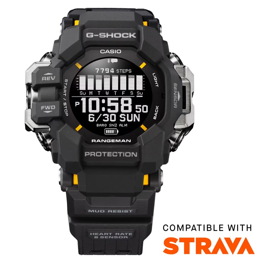 Ana Joalheiros - Relógios G Shock - Relógio Casio G-Shock Masculino MASTER OF G RANGEMAN GPR-H1000-1ER
