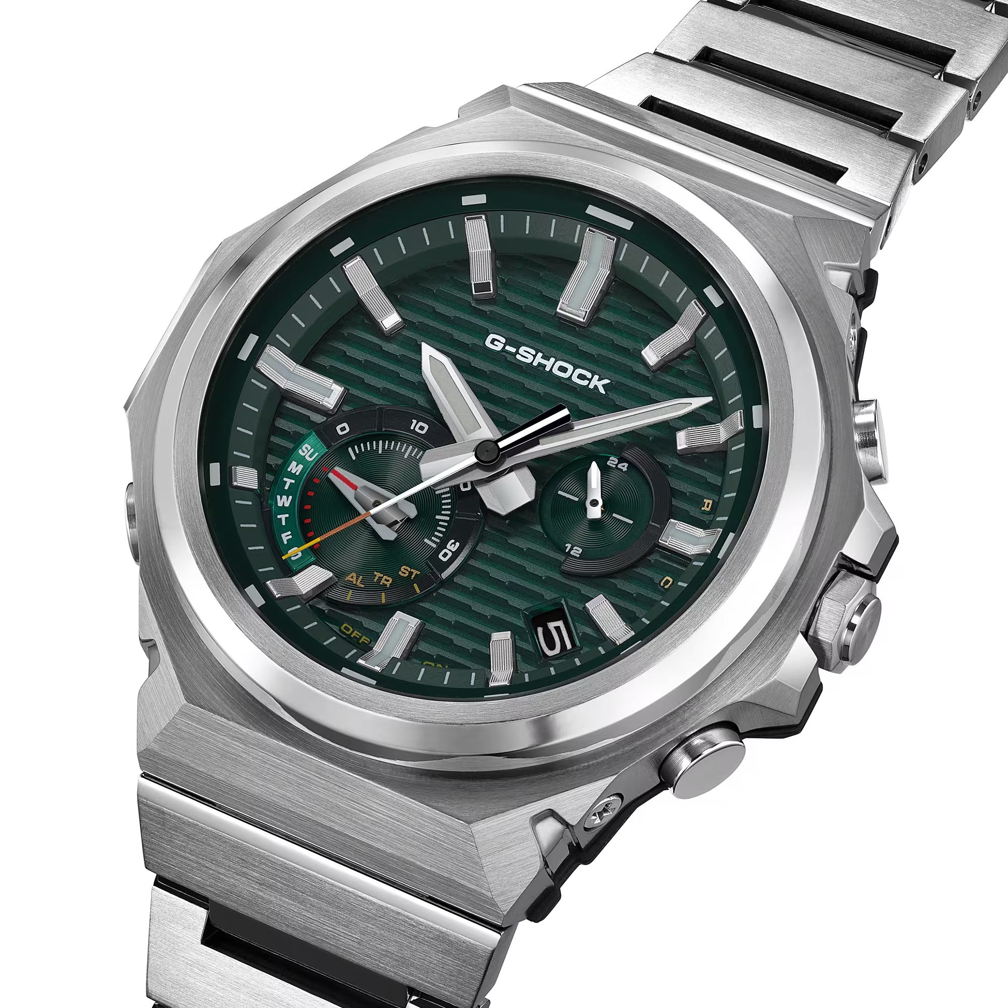Ana Joalheiros - Relógios G Shock - Relógio Casio G-Shock Masculino Pro G-Steel Série GST-B1000 GST-B1000D-3AER Lateral