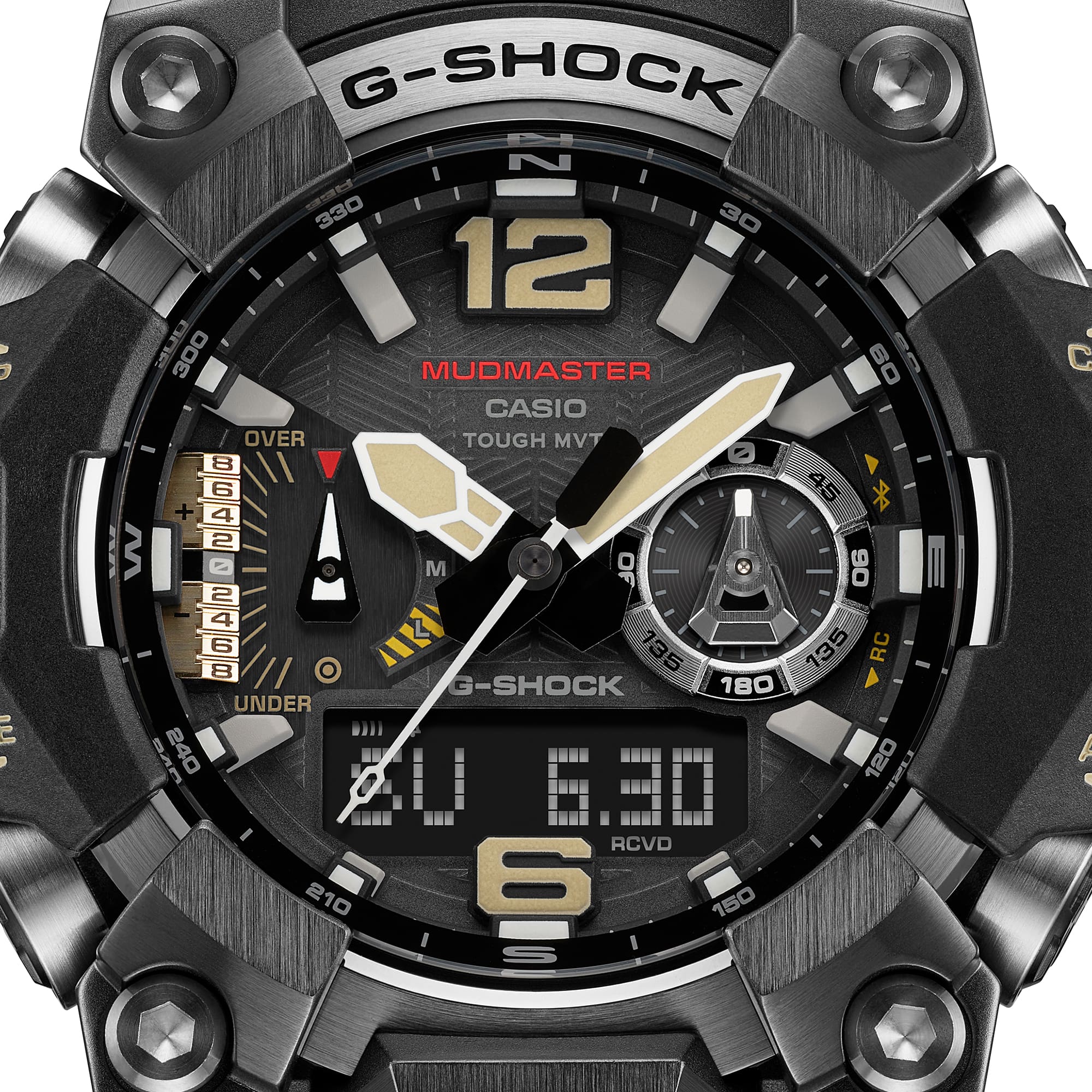 Ana Joalheiros - Relógios G Shock - Relógio Casio G-Shock Masculino Pro Mudmaster GWG-B1000-1AER Mostrador