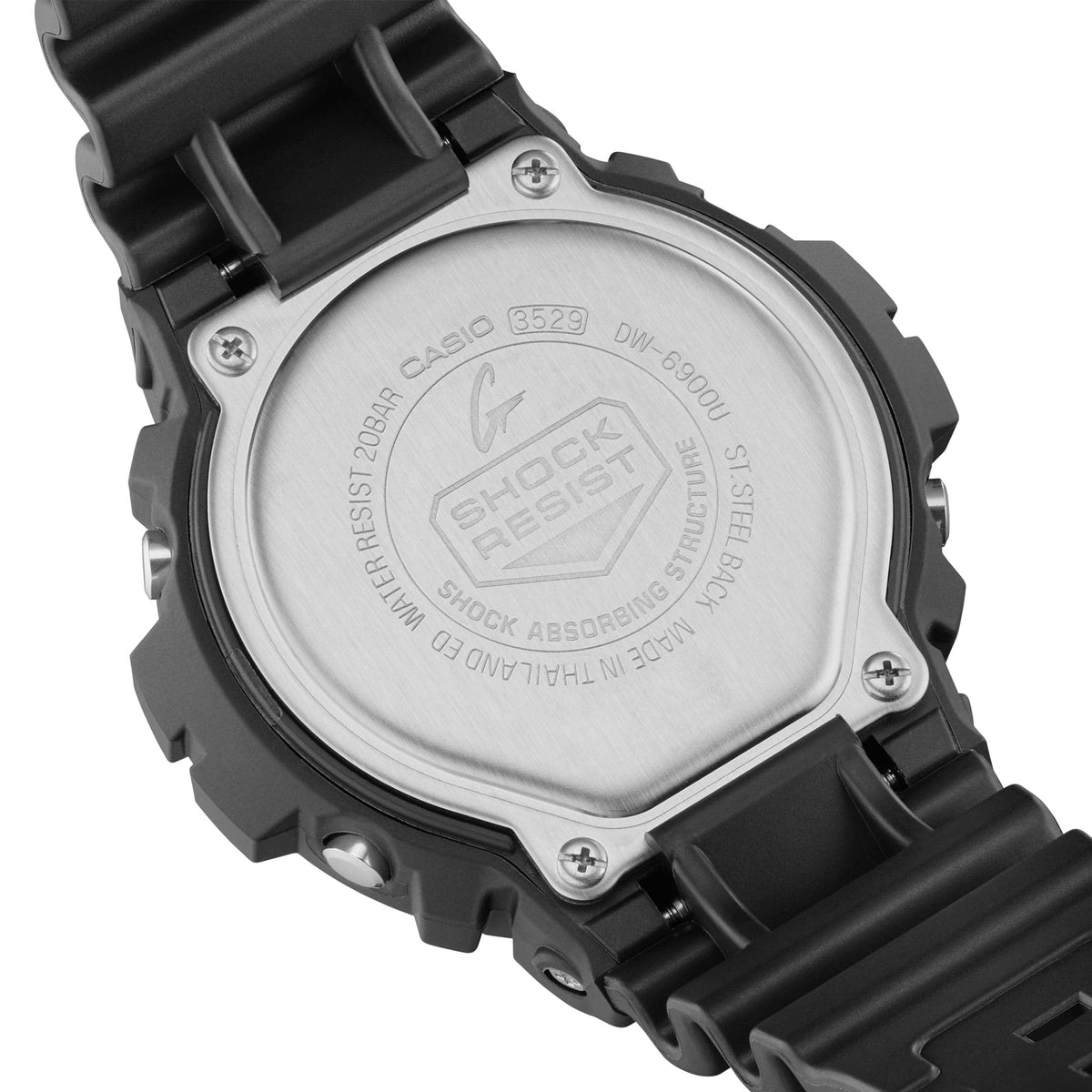 Ana Joalheiros - Relógios G Shock - Relógio Casio G-Shock Masculino DW-6900U-1ER SÉRIE 6900 Caixa 