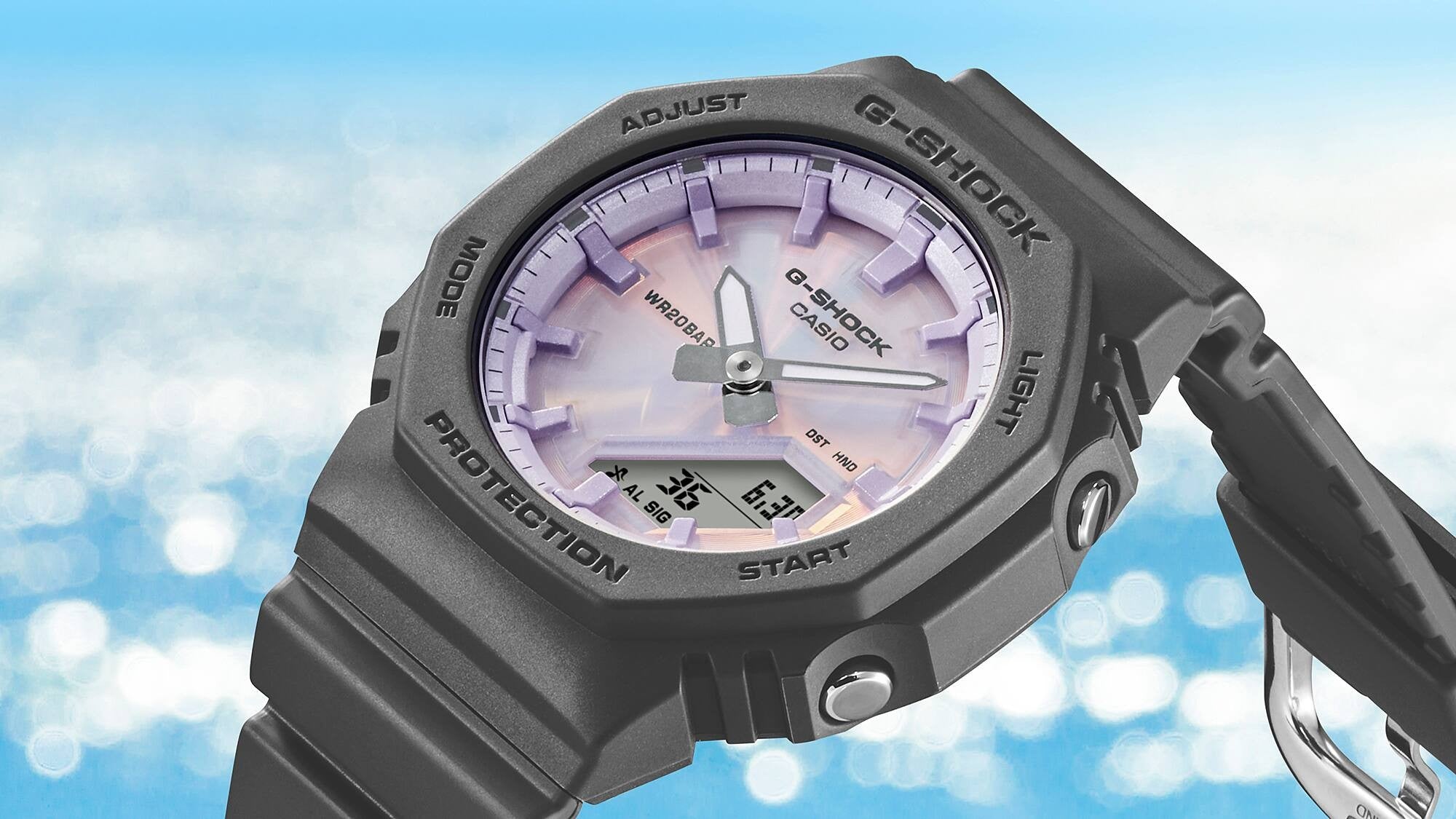 Ana Joalheiros - Relógios G Shock - Relógio Casio G-Shock Masculino  SÉRIE GMA-P2100PC-1AER LAteral