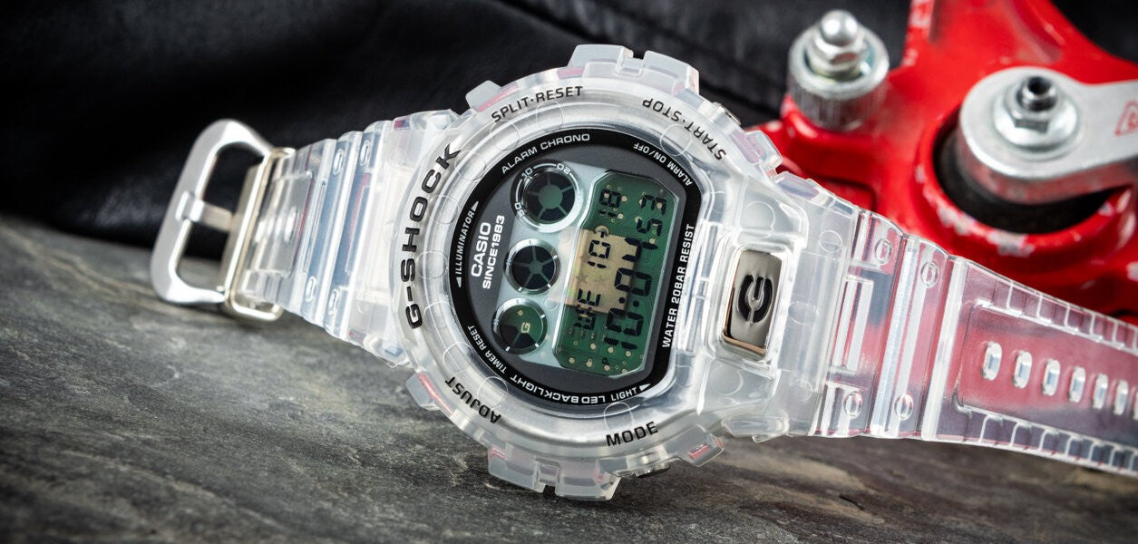 Ana Joalheiros - Relógios G Shock - Relógio Casio G-Shock Masculino Série DW-6940RX-7ER no Pulso