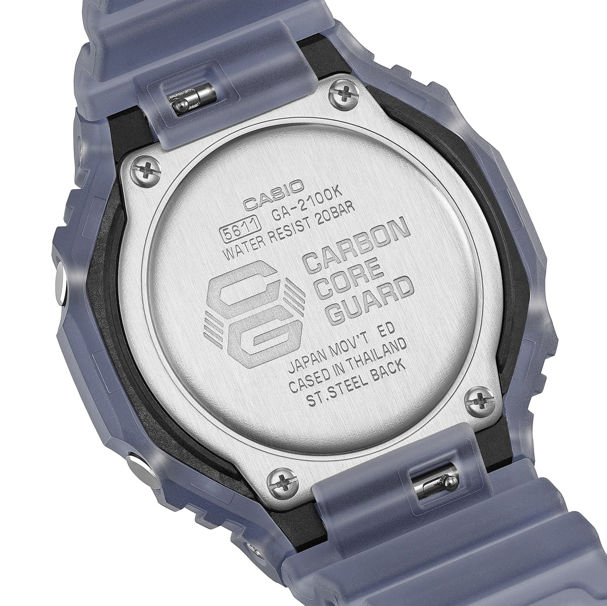 Ana Joalheiros - Relógios G Shock - Relógio Casio G-Shock Série GA-2100 GA-2100K-2AER