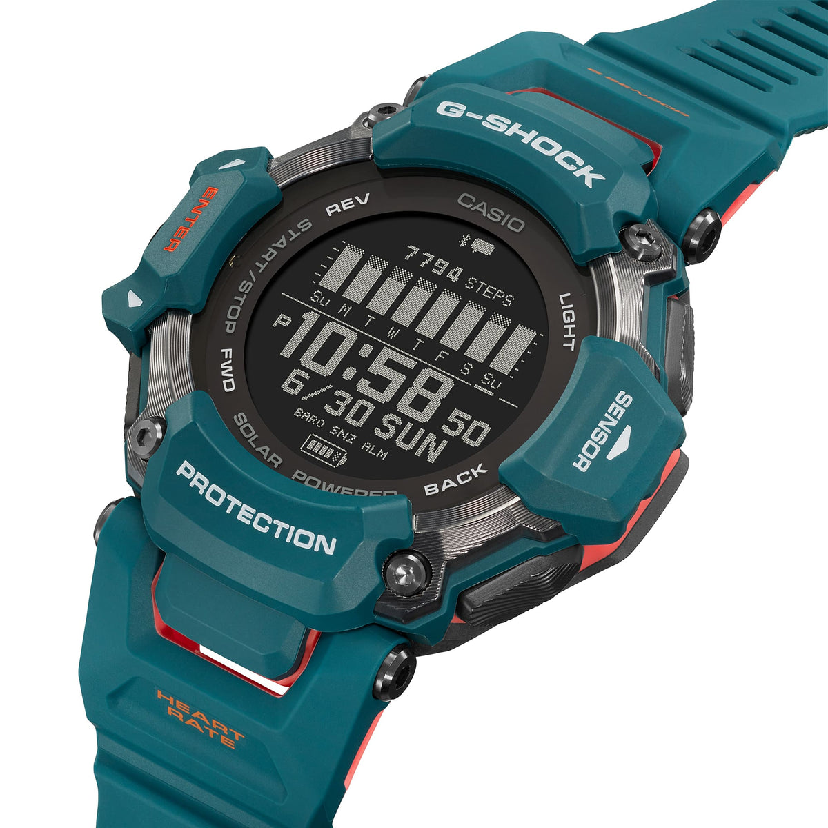 Ana Joalheiros - Relógios G Shock - Relógio Casio G-Shock Masculino Série GBD-H2000-2ER Lateral