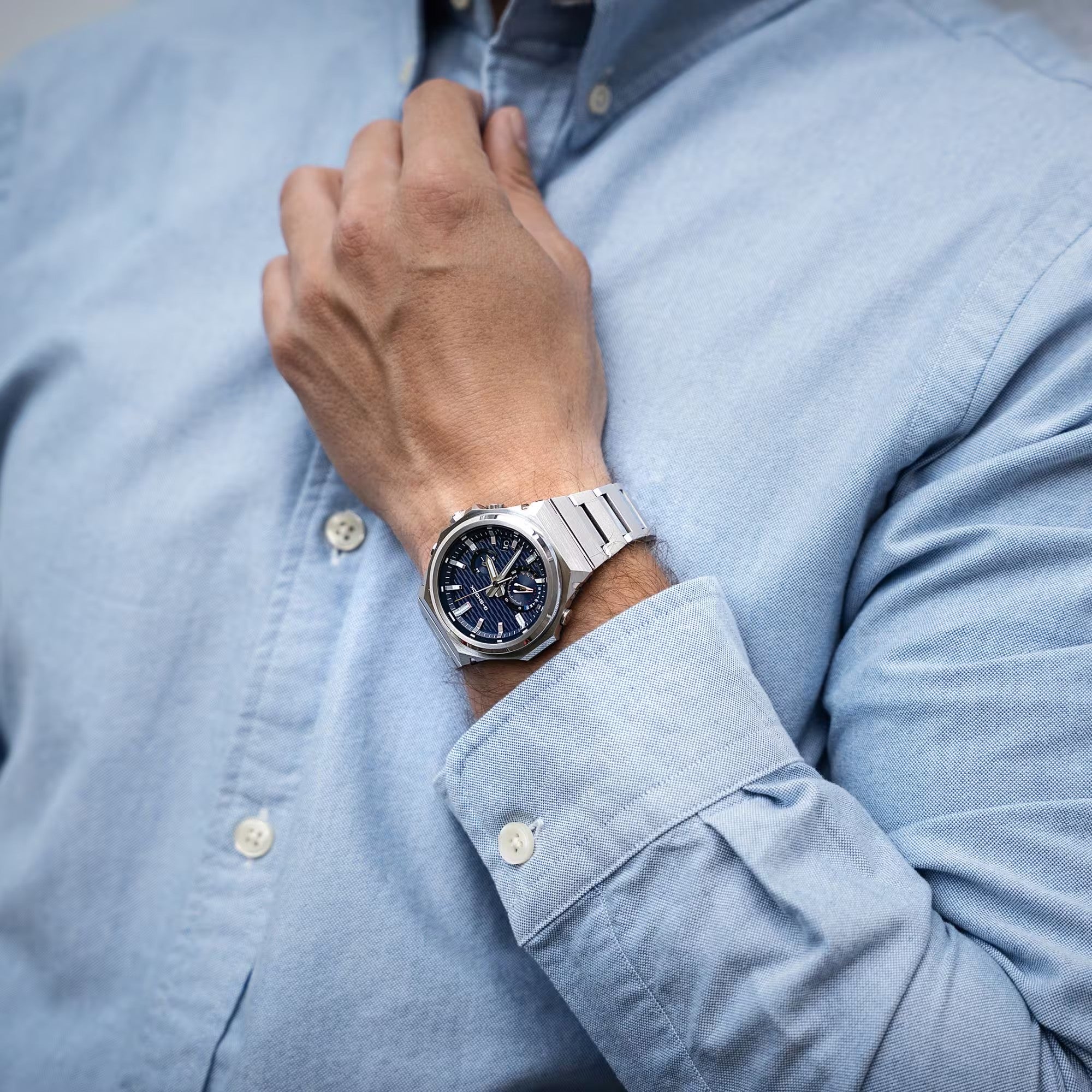 Ana Joalheiros - Relógios G Shock - Relógio Casio G-Shock Masculino Série GST-B1000D-2AER no Pulso