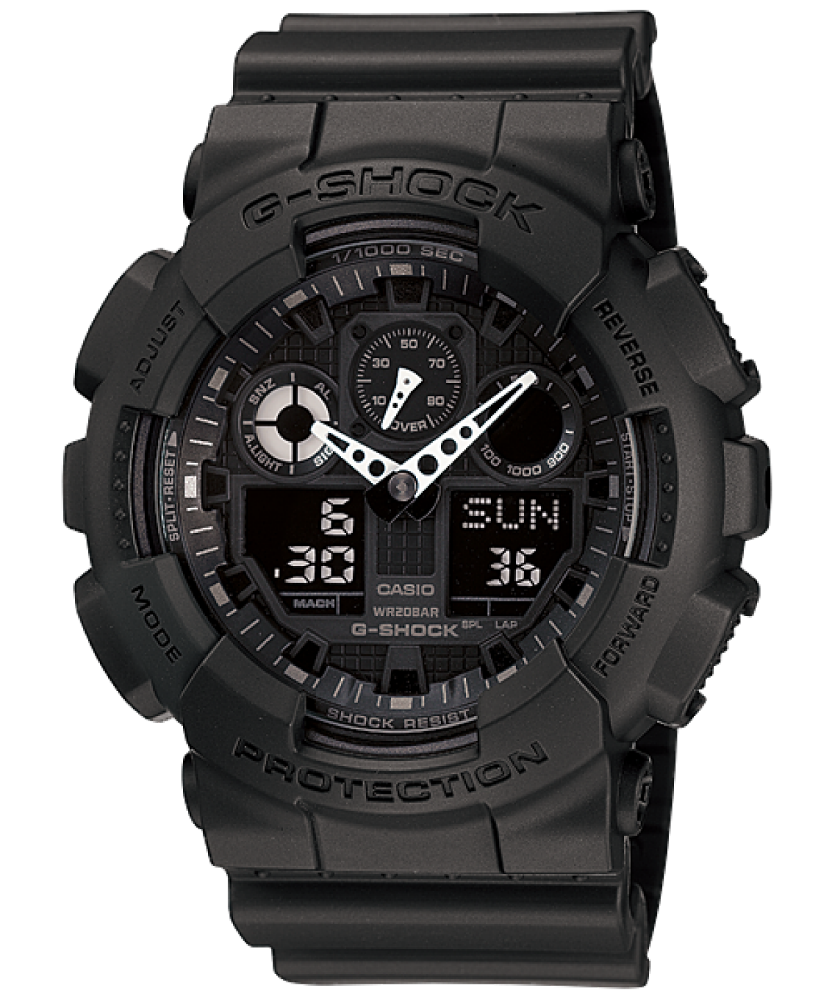 Ana Joalheiros - Relógios G Shock - Relógio Casio G-Shock Masculino Series GA-100-1A1ER