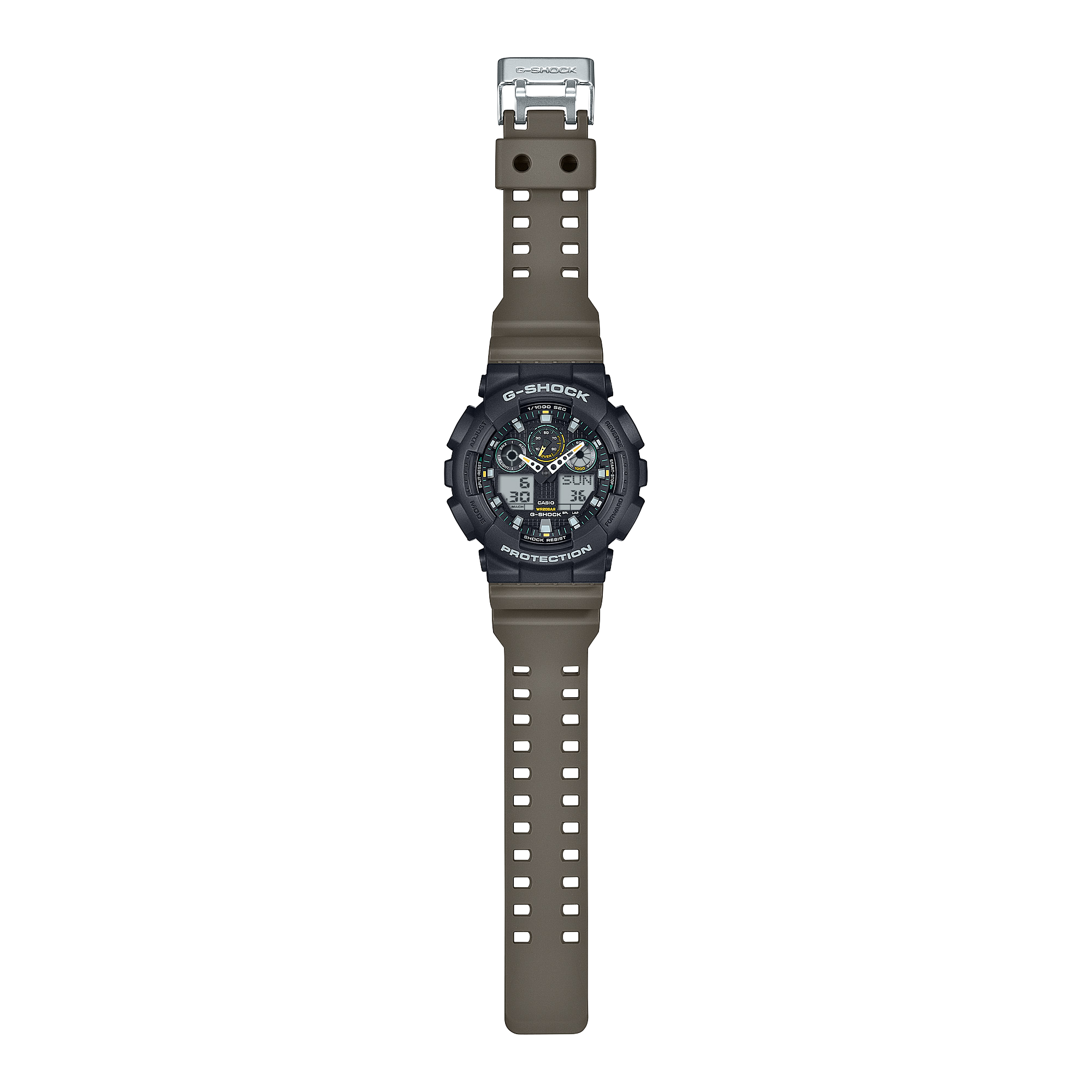 Ana Joalheiros - Relógios G Shock - Relógio Casio G-Shock Masculino Series GA-100TU-1A3ER