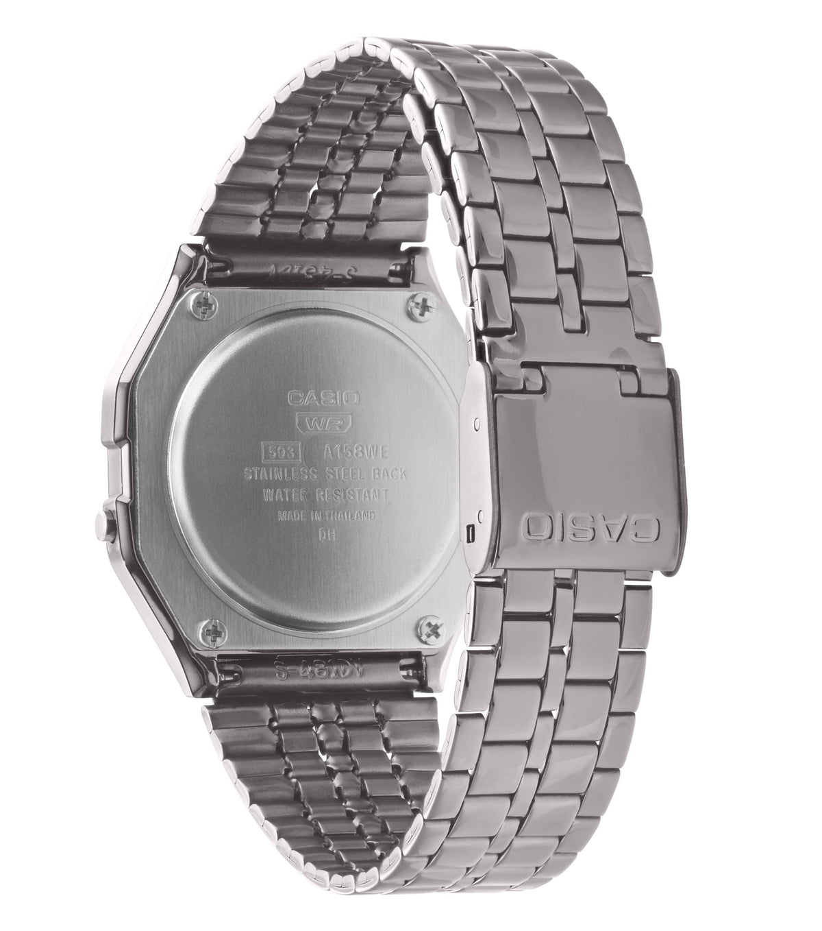 Ana Joalheiros - Casio Relógios - Relógio Casio Digital Iconic A158WETB-1AEF Caixa