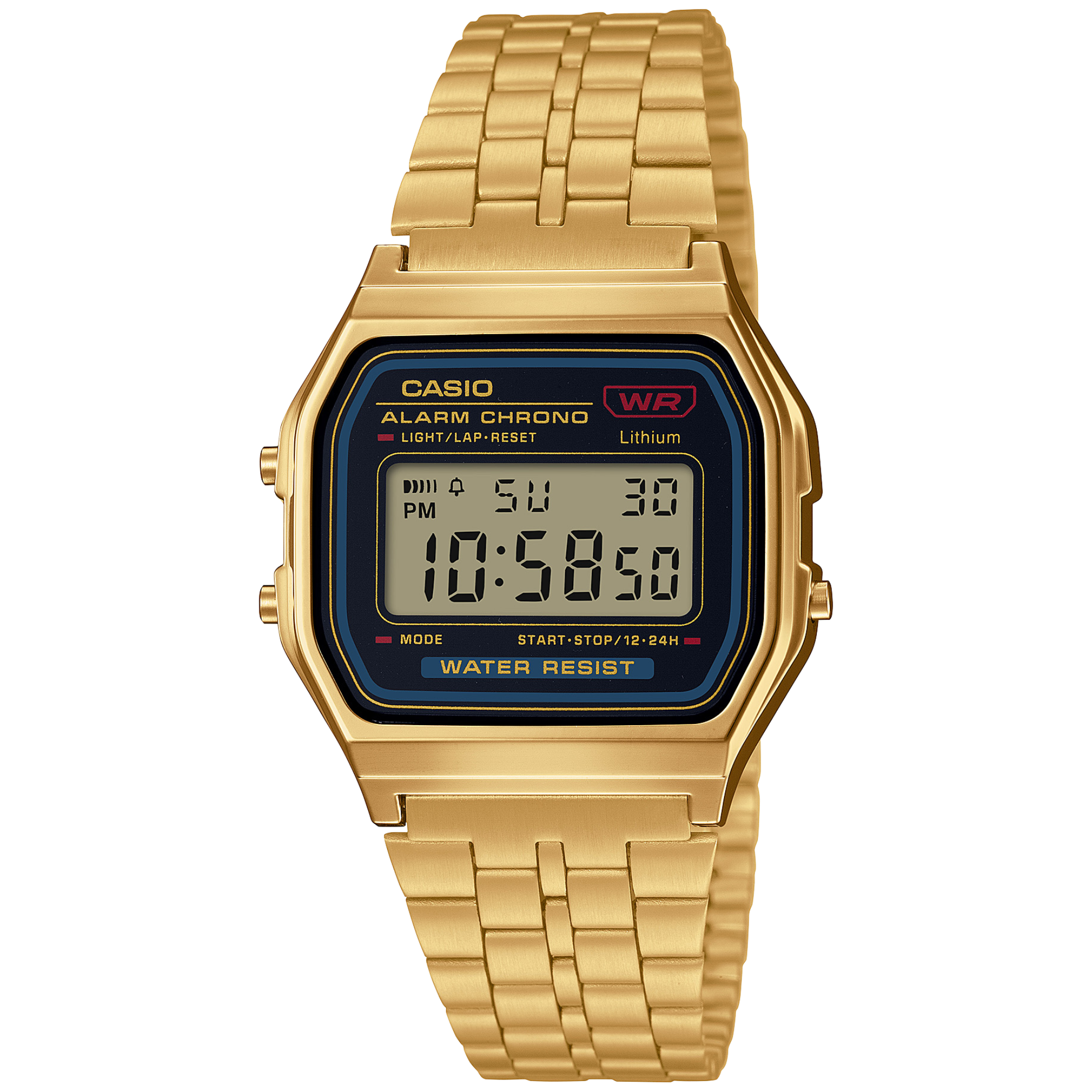 Ana Joalheiros - Casio Relógios - Relógio Casio Digital Iconic A159WGEA-1EF