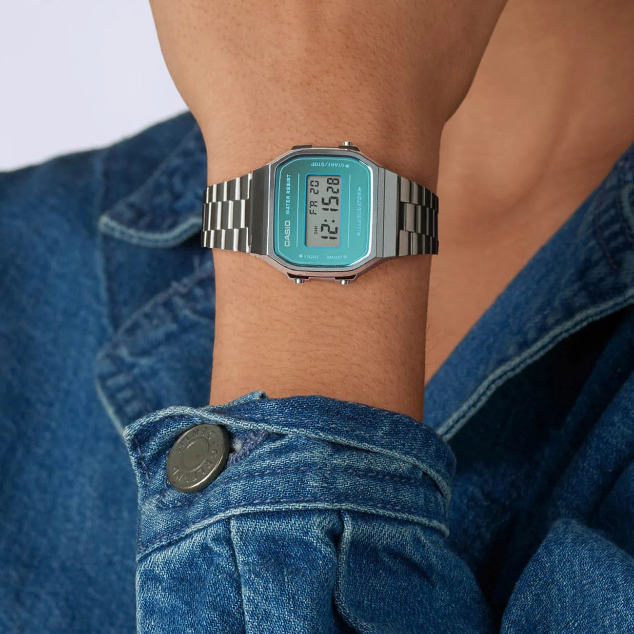 Ana Joalheiros - Relógios Casio - Relógio Casio Digital Iconic A168WEM-2EF