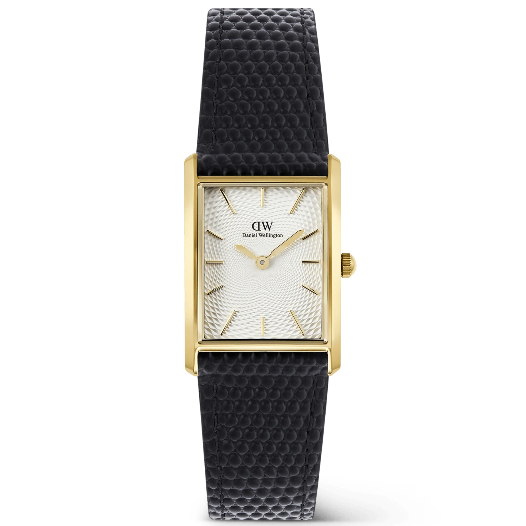 Ana Joalheiros - Relógios Daniel Wellington - Relógio Daniel Wellington Bound Black Lizard Guilloché Gold DW00100899