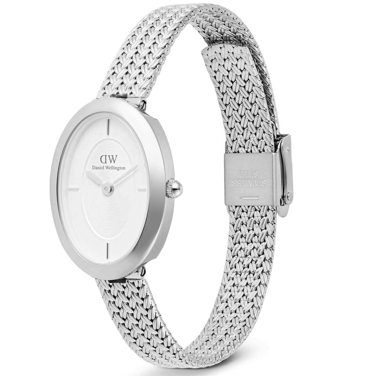 Ana Joalheiros - Relógios Daniel Wellington - Relógio Daniel Wellington Juliette Braided Mesh DW00100884 Lateral