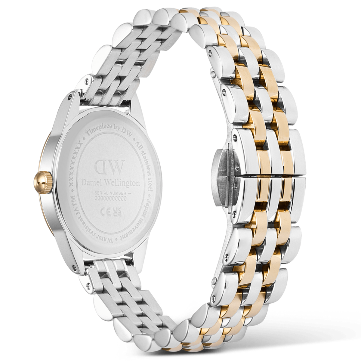 Ana Joalheiros - Relógios Daniel Wellington - Relógio Daniel Wellington Ophelia Mini Two Tone Gold DW00100811 Fecho