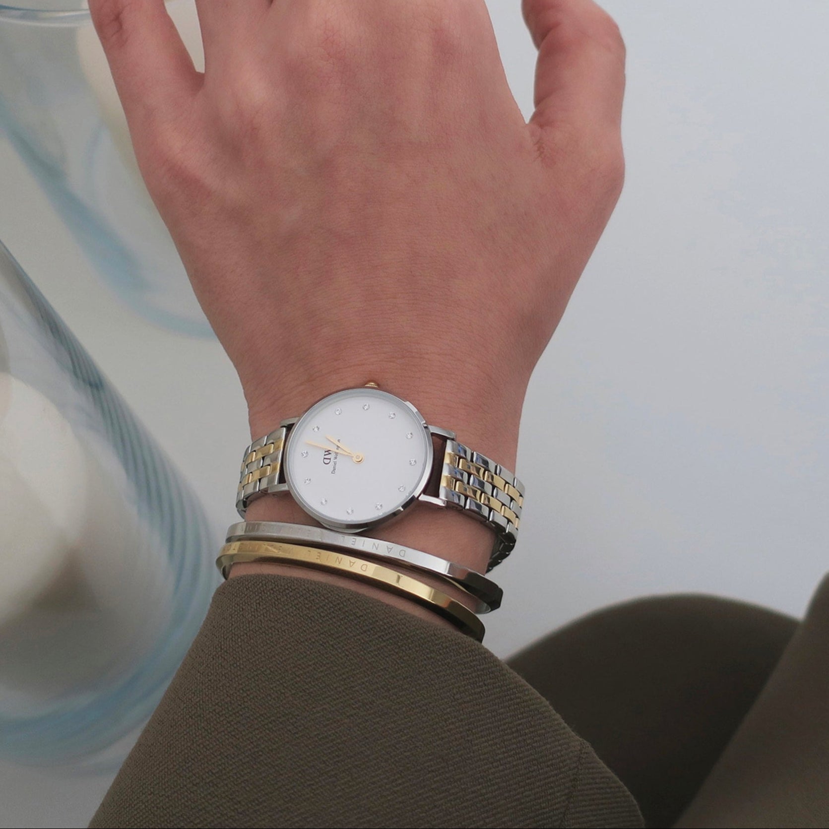 Ana Joalheiros - Relógios Femininos - Relógio para mulher Daniel Wellington Petite Lumine DW00100616 no Pulso
