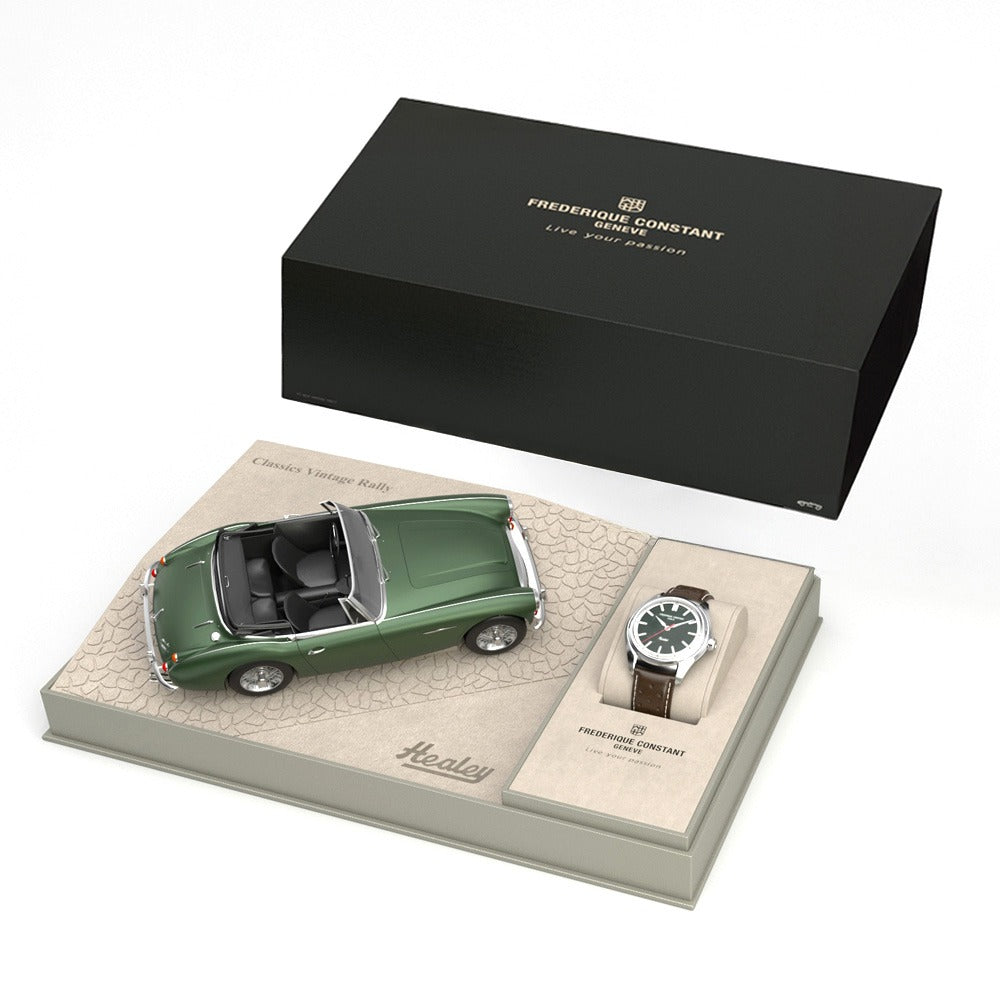 Ana Joalheiros - Relógios Frederique Constant - Relógio para homem Frederique Constant Vintage Rally Healey FC-301HGRS5B26 Box