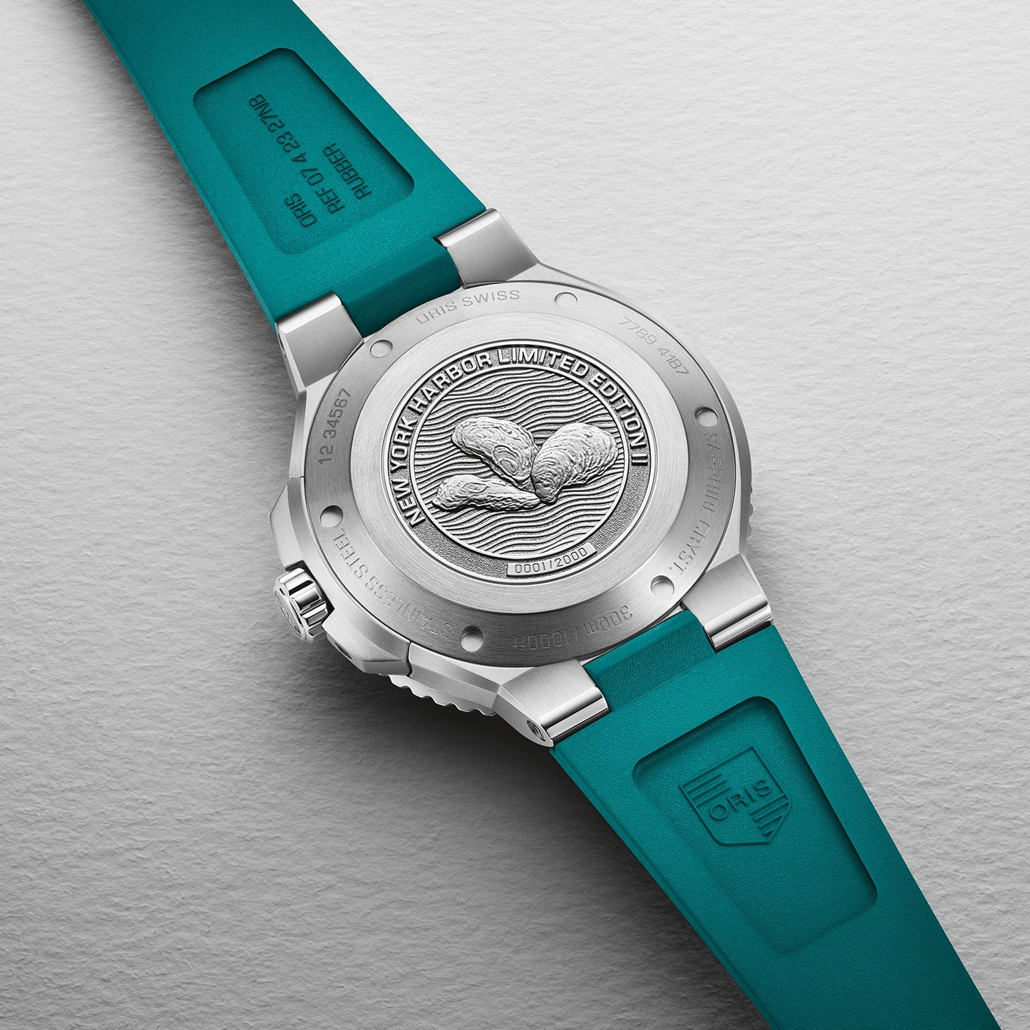 Ana Joalheiros - Relógios Oris - Relógio para homem Oris Aquis New York Harbor Limited Edition II OR733.7789.4187-SET Caixa 