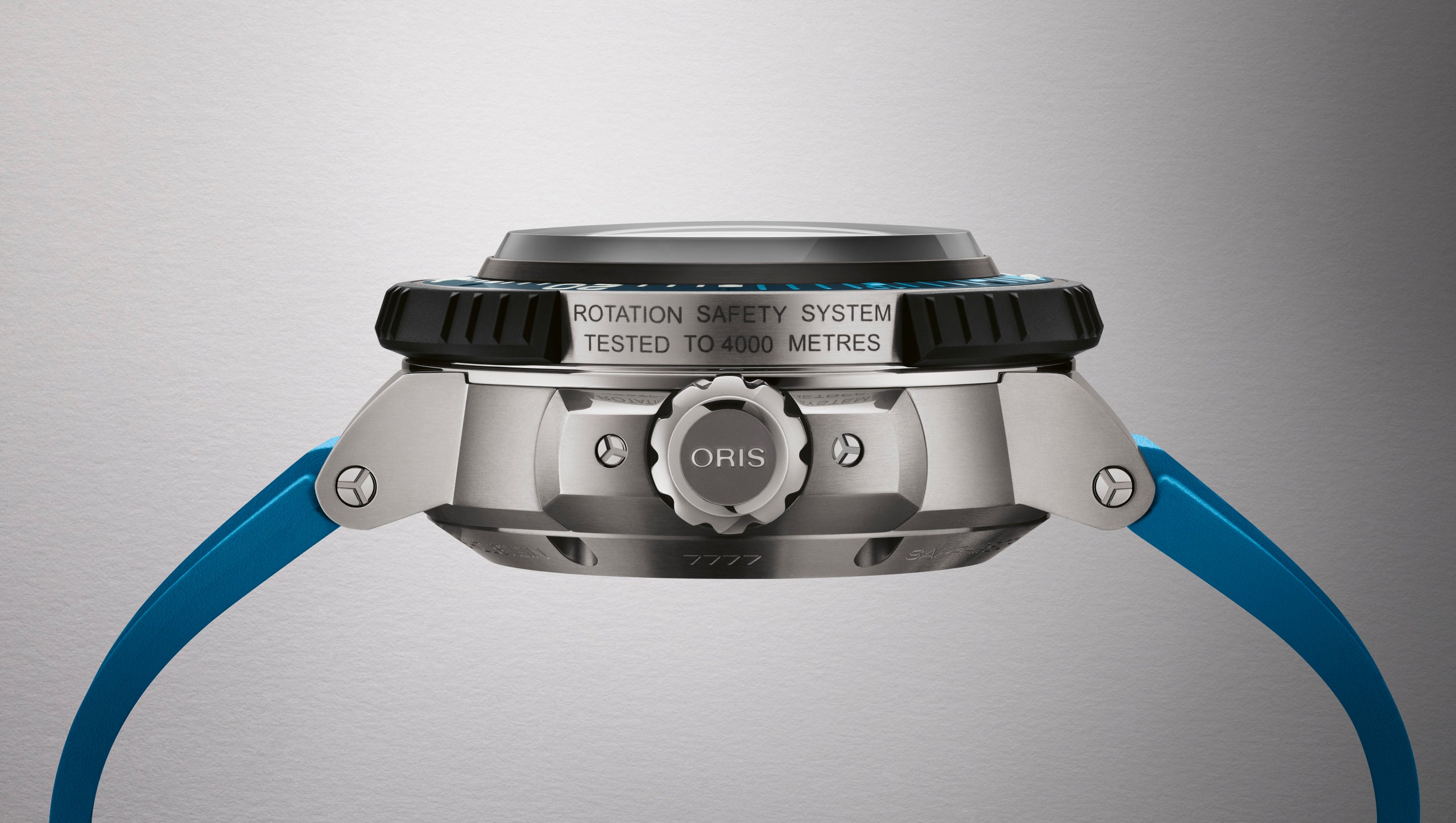 Ana Joalheiros - Relógios Oris - Relógio para homem Oris Aquis Pro 4000M OR400.7777.7155-SET Caixa Titânio