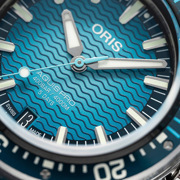 Ana Joalheiros - Relógios Oris - Relógio para homem Oris Aquis Pro 4000M OR400.7777.7155-SET Detalhes