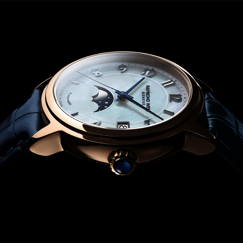 Ana Joalheiros - Relógios Raymond Weil - Relógio para mulher Raymond Weil  Maestro Moon 2139-P53-05909 Mostrador