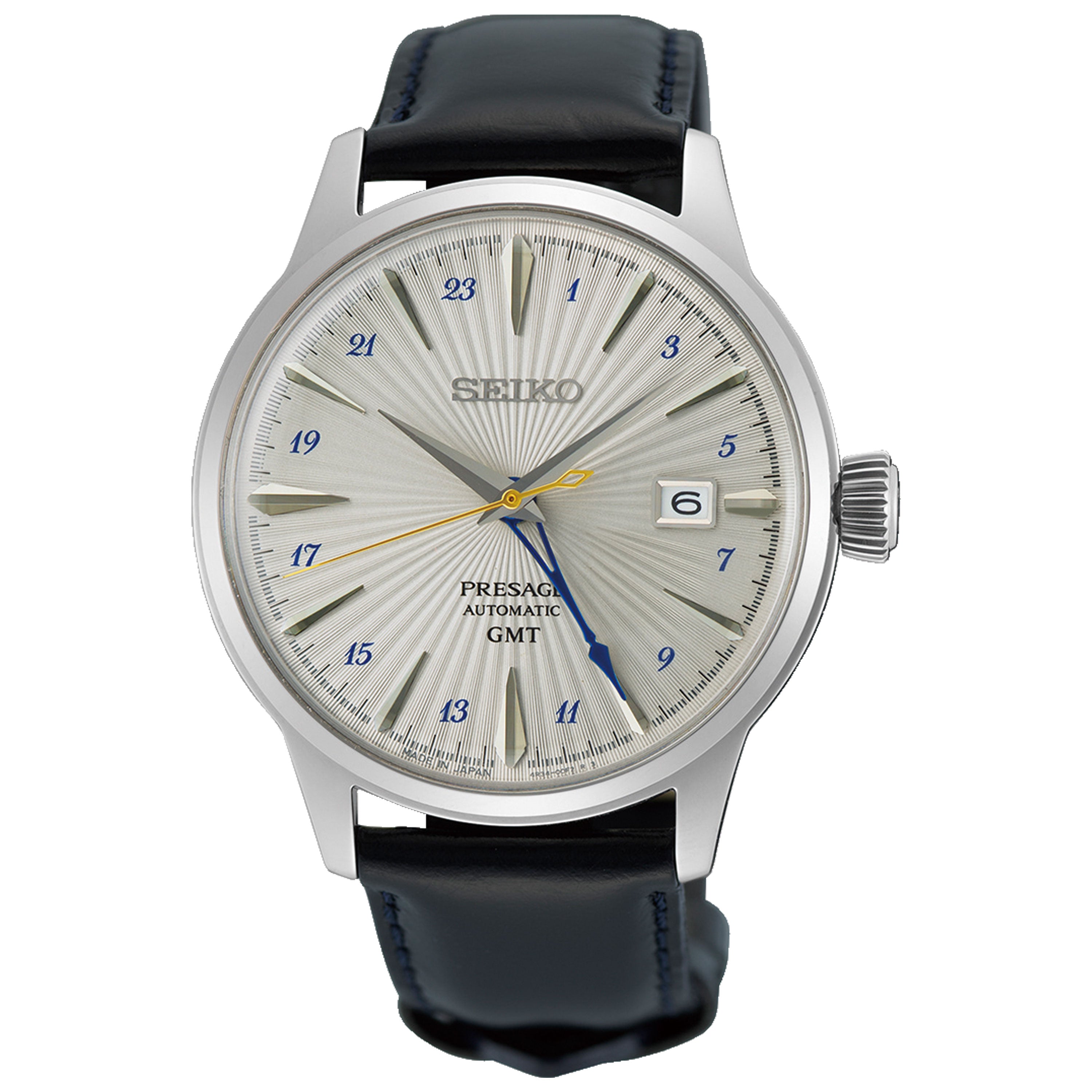Ana Joalheiros - Relógios Seiko - Relógio para homem Seiko Presage Cocktail Time GMT SSK049J1