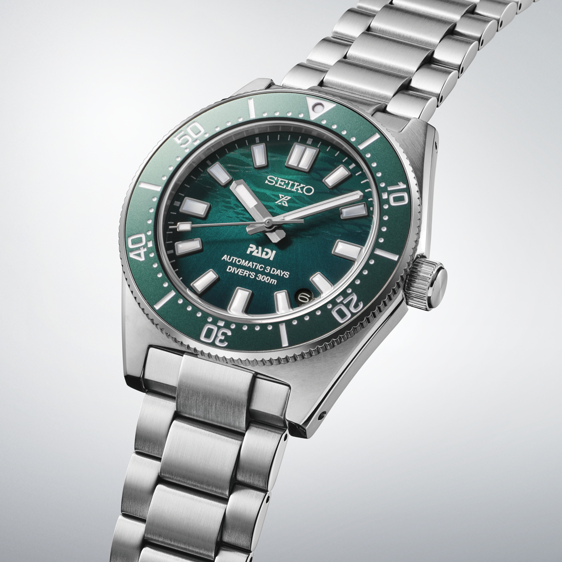 Ana Joalheiros - Relógios Seiko - Relógio para homem Seiko Prospex Diver PADI Edição Especial SPB501J1 Lateral