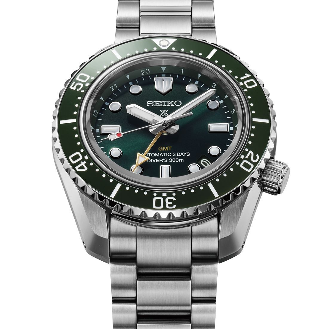 Ana Joalheiros - Relógios Seiko - Relógio para homem Seiko Prospex Diver`s 1968 GMT 300m HBC001J1 Mostrador 