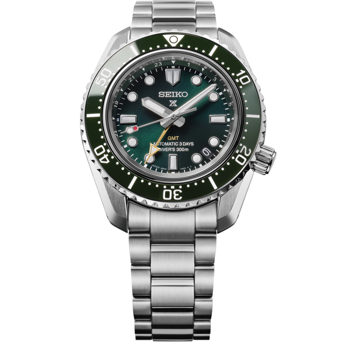 Ana Joalheiros - Relógios Seiko - Relógio para homem Seiko Prospex Diver`s 1968 GMT 300m HBC001J1 Pulso