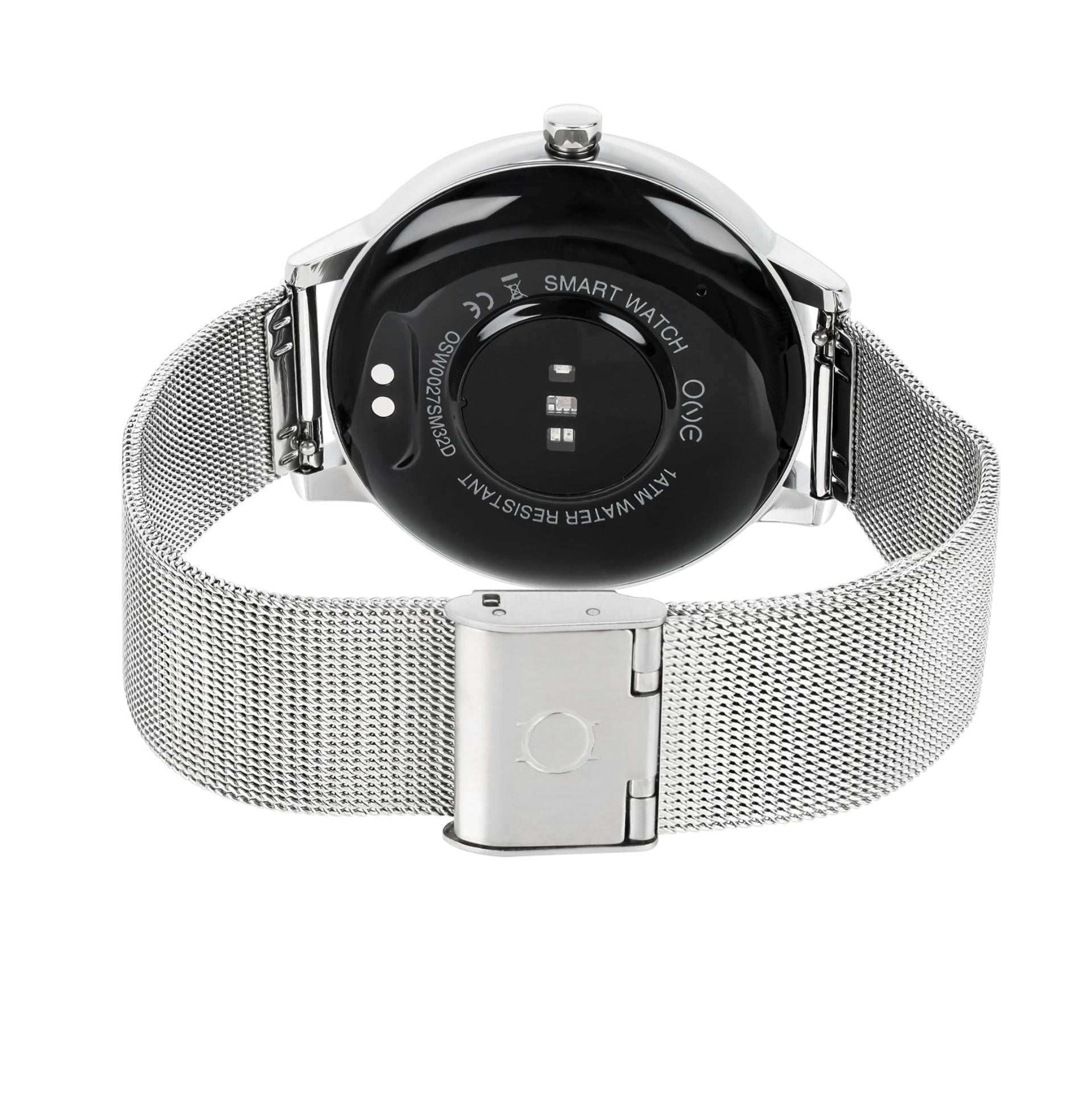 Ana Joalheiros - Relógios One - Relógio Smartwatch Mulher One QueenCall Silver Mesh OSW0027SM32D Caixa