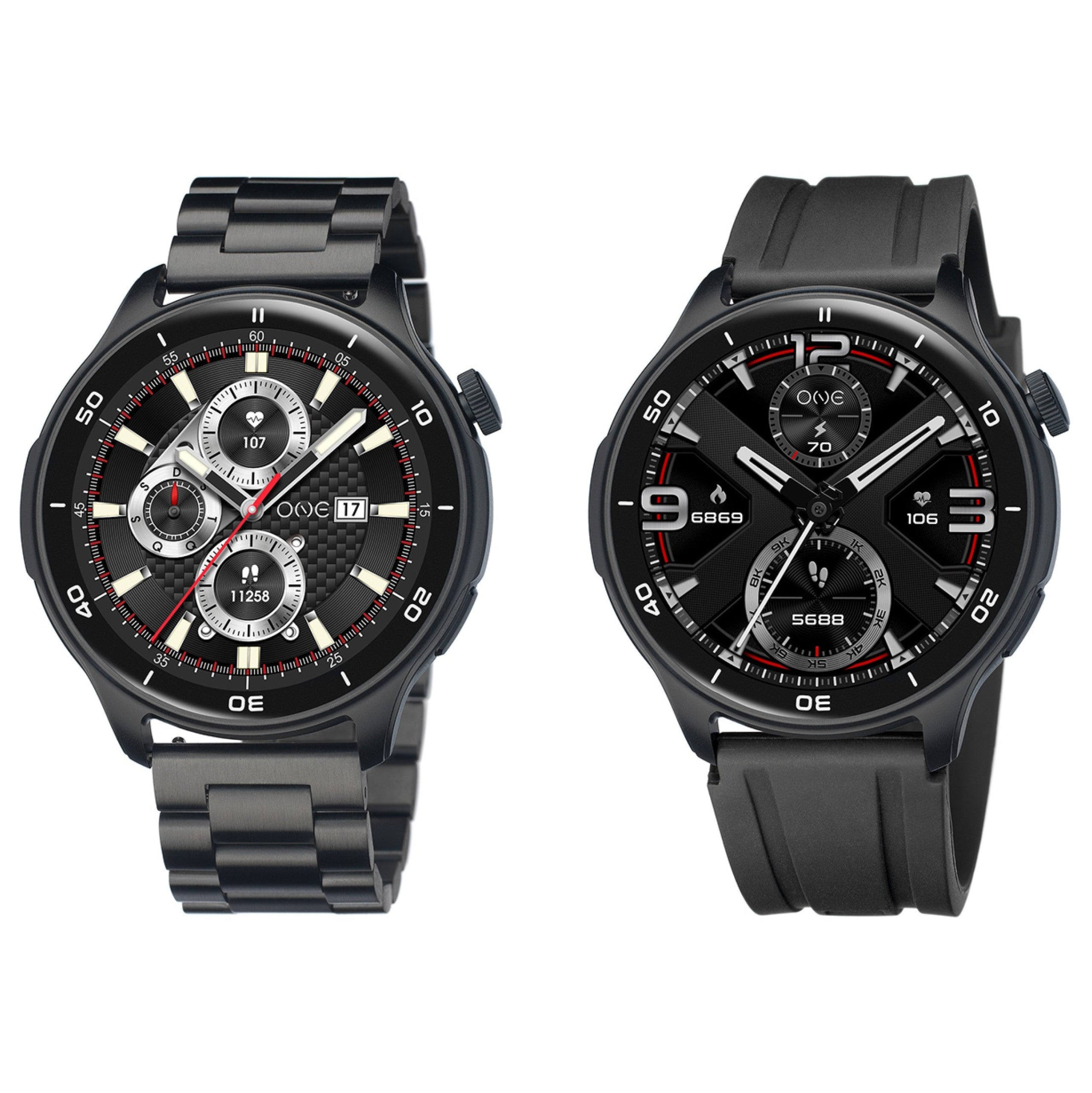 Ana Joalheiros - Relógios One - Relógio Smartwatch Homem One Smartwatch One Men Explorer GPS Black OSW9822BB51L