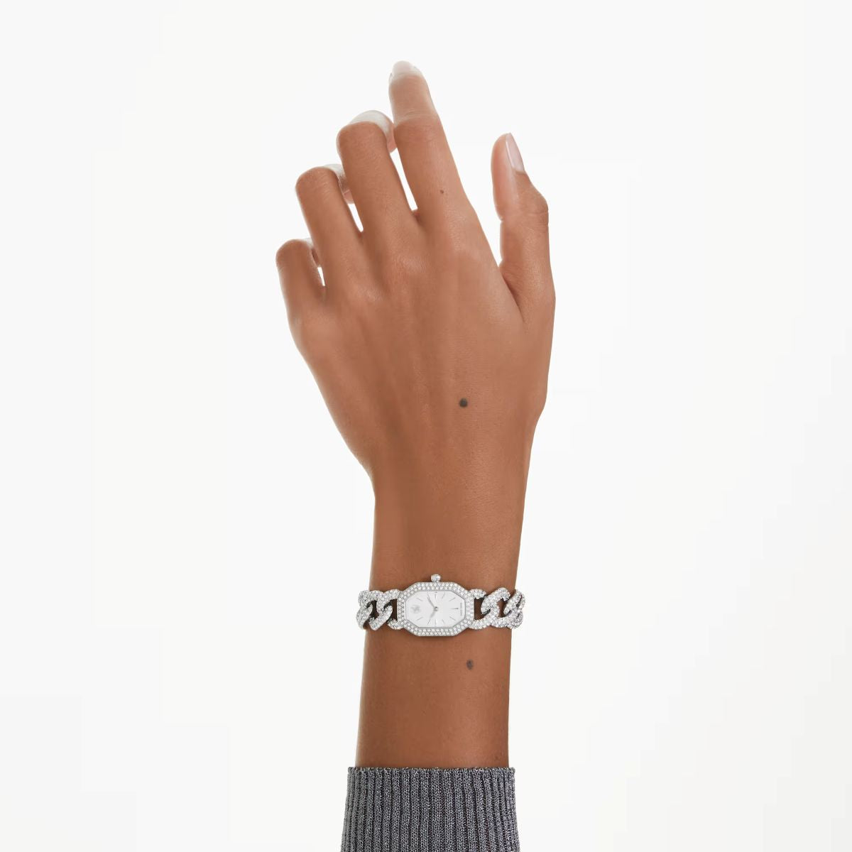 Ana Joalheiros - Relógios Swarovski - Relógio Swarovski Dextera Octagon Chain 5668899 Pulso