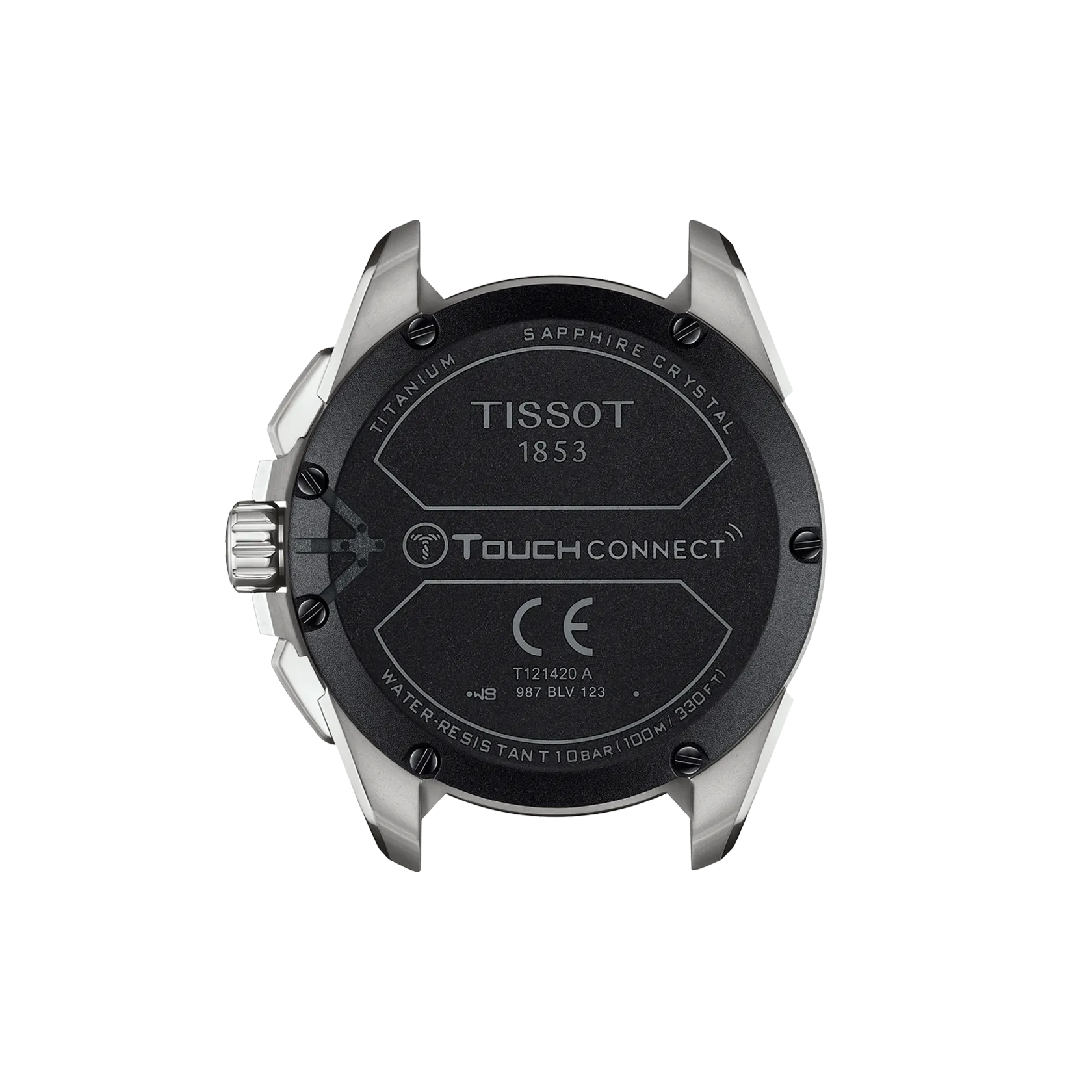 Ana Joalheiros - Relógios Tissot - Relógio para homem TISSOT T-TOUCH CONNECT SOLAR T121.420.47.051.07 Caixa 