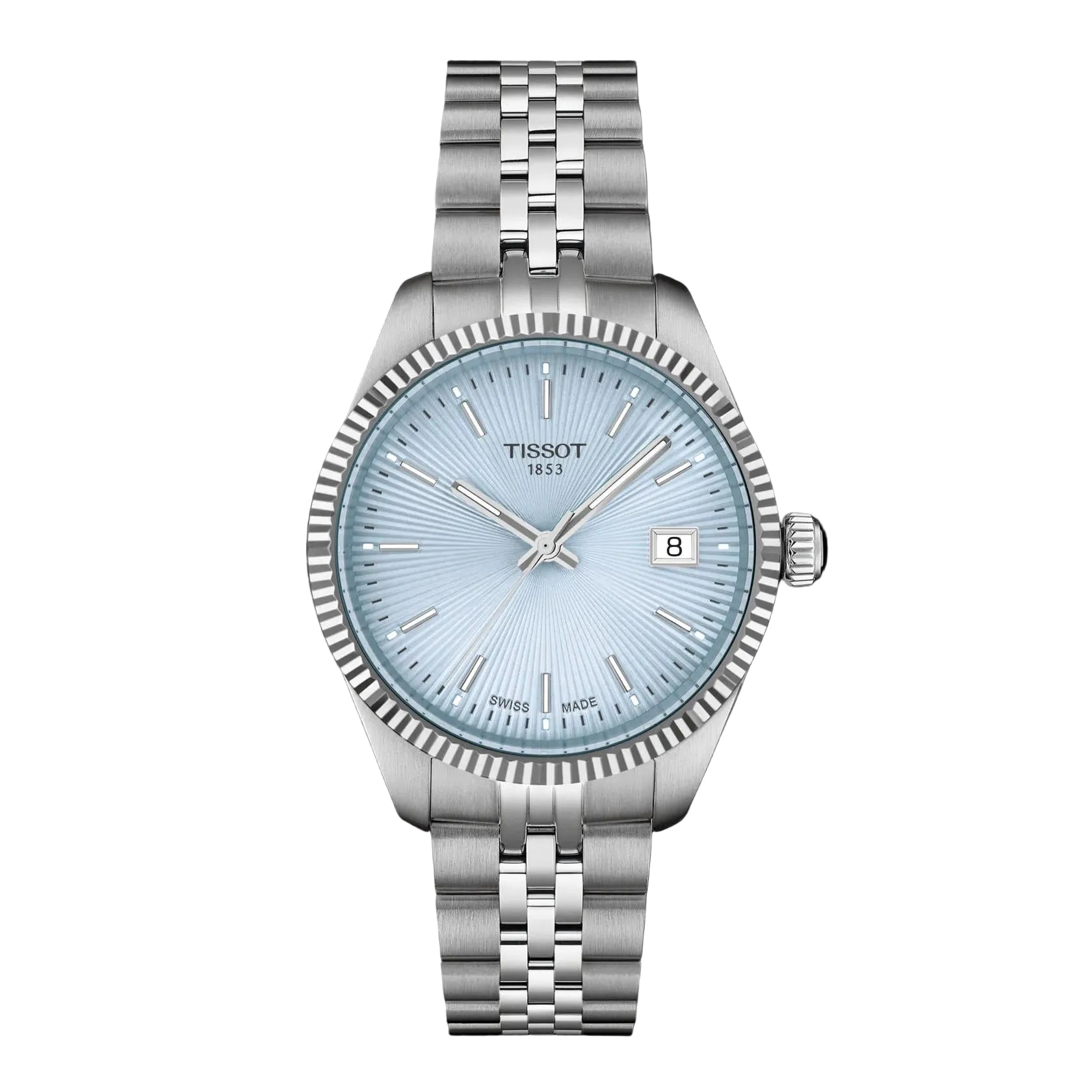 Ana Joalheiros - Relógios Tissot - Relógio para mulher Tissot Ballade ice blue T156.210.11.351.00