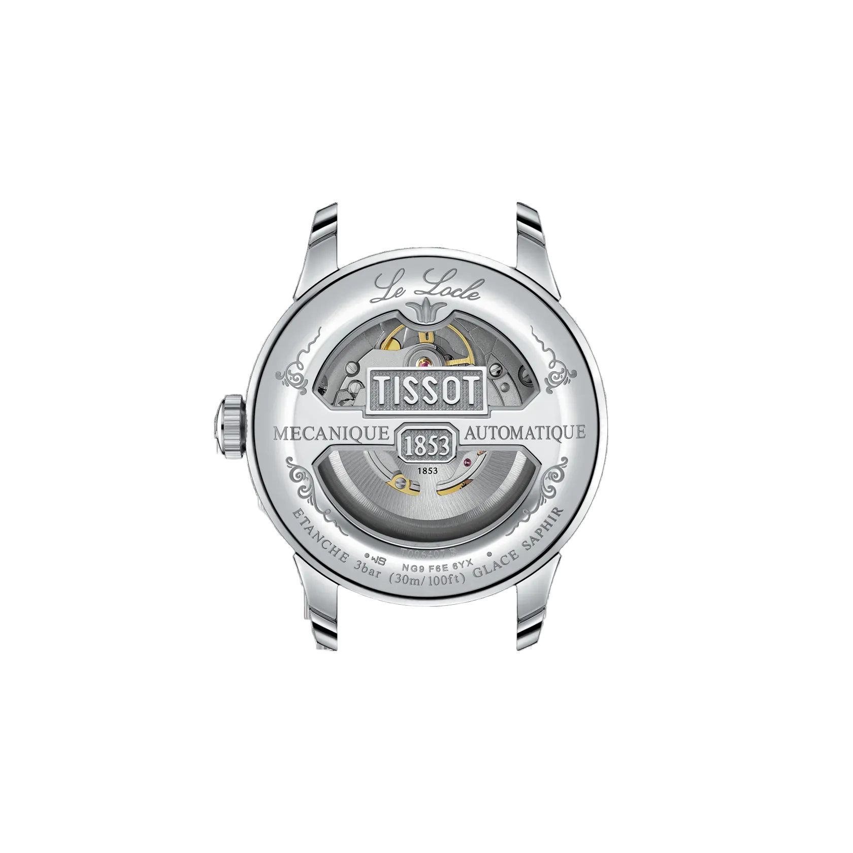 Ana Joalheiros - Relógios Tissot - Relógio para homem Tissot Le Locle PM80 T006.407.11.033.00 Caixa