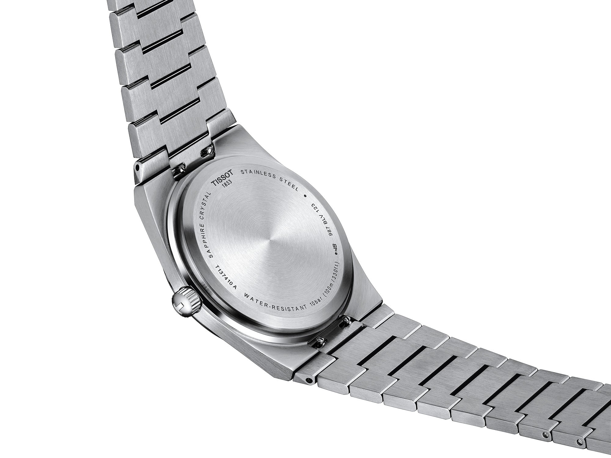 Ana Joalheiros - Relógios Tissot - Relógio para homem Tissot PRX T137.410.11.041.00 Lateral Caixa