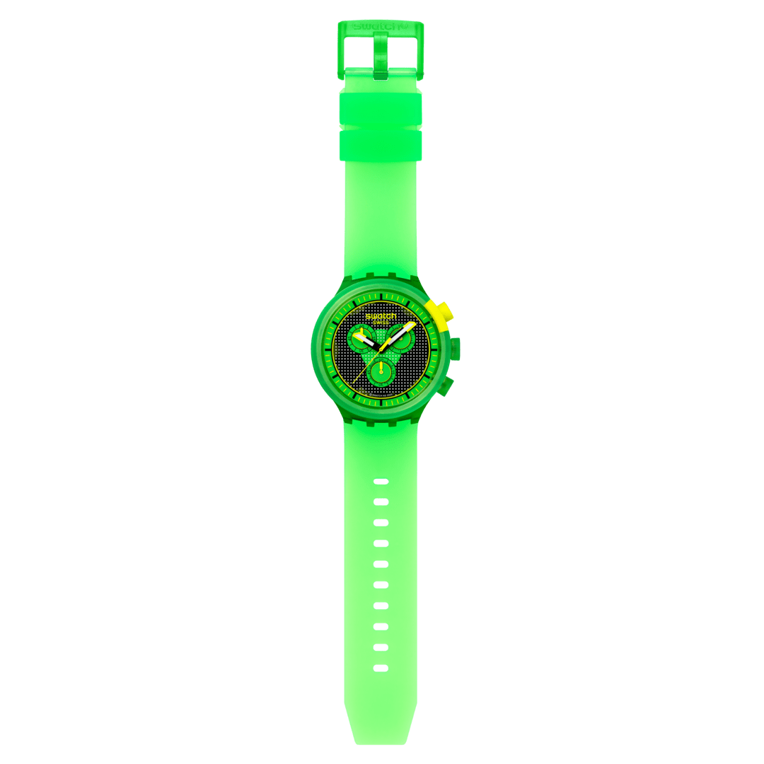 Relógio Swatch GLOWINGLY GREEN