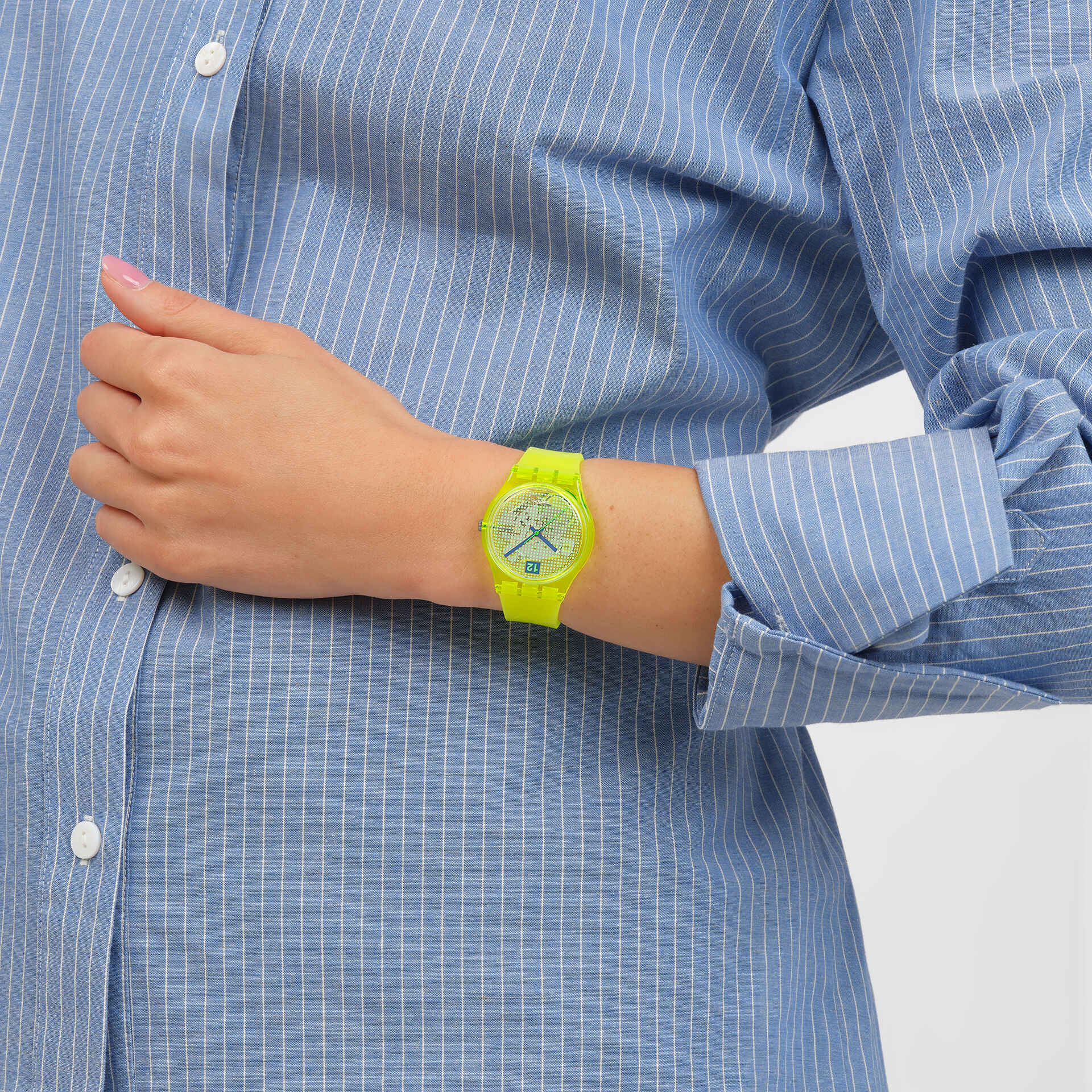 Relógio Swatch  LUMINOUSLY LEMON