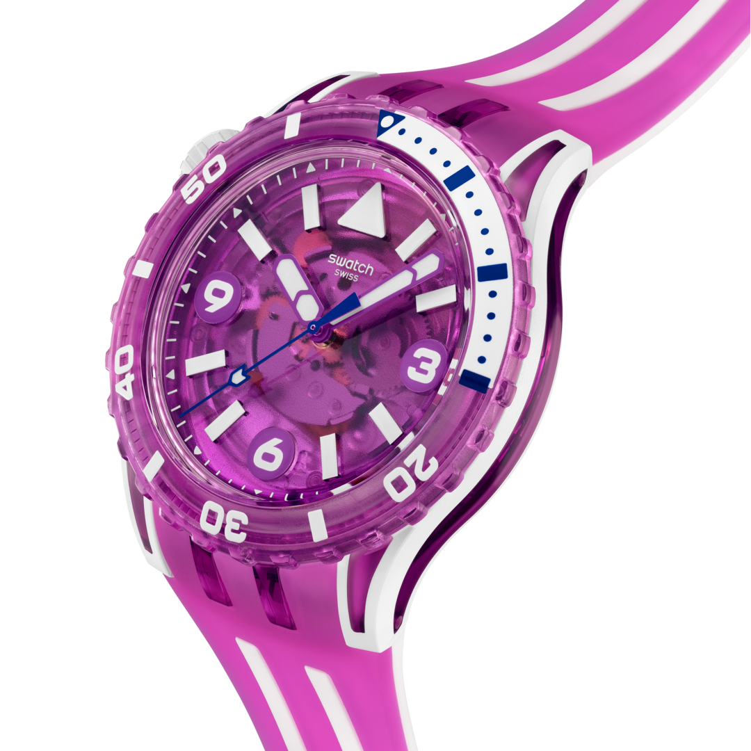 Relógio swatch SCUBAQUA Flower hat