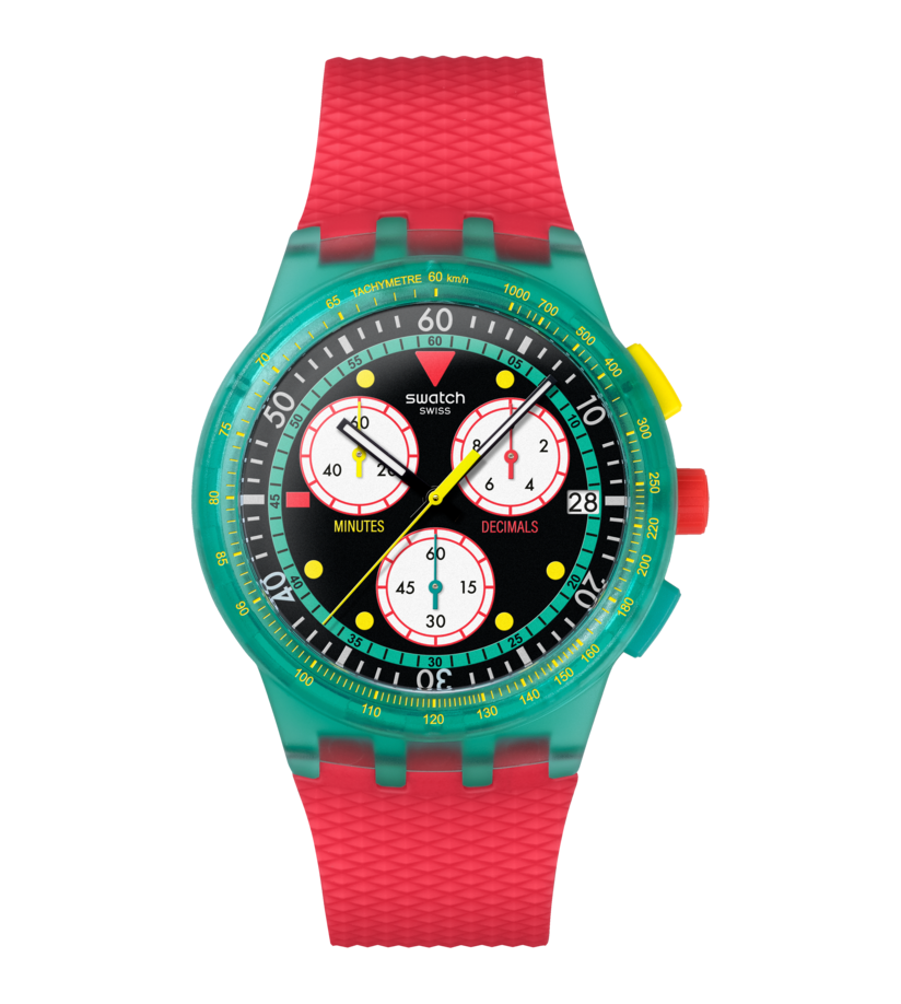 Relógio  SWATCH NEON EMERALD CHRONO