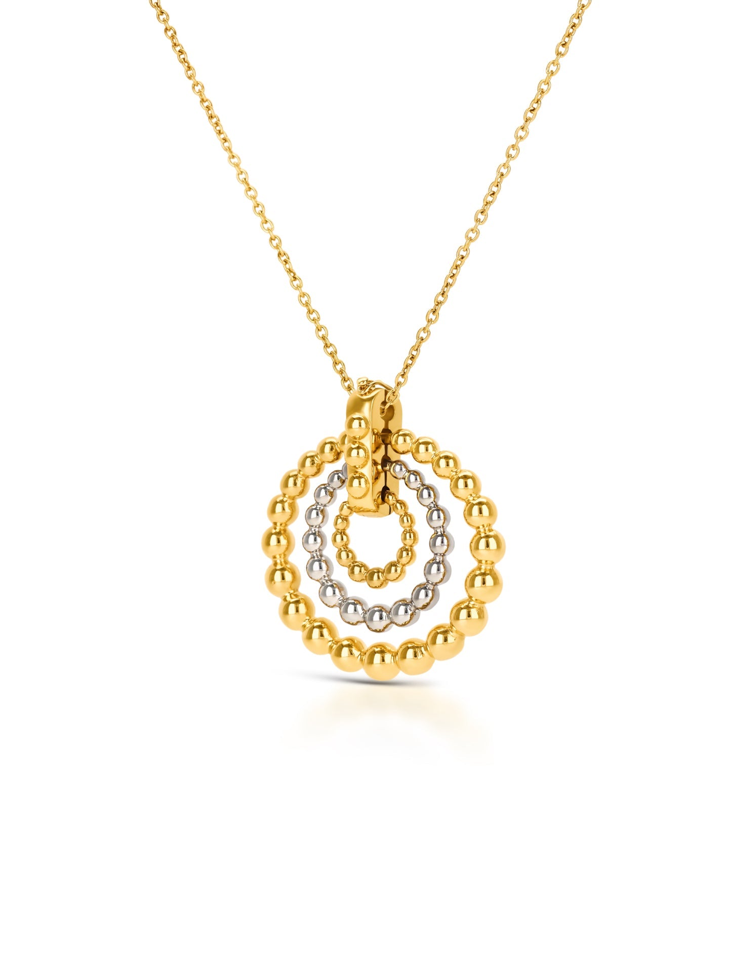 Ana Joalheiros - Colares Dourados - Colar Dourado One Set Colar One Senhora Mood Elegance OJSET13G 