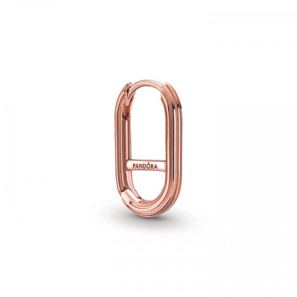 Brincos Pandora Rose Me hoop - Ana Joalheiros