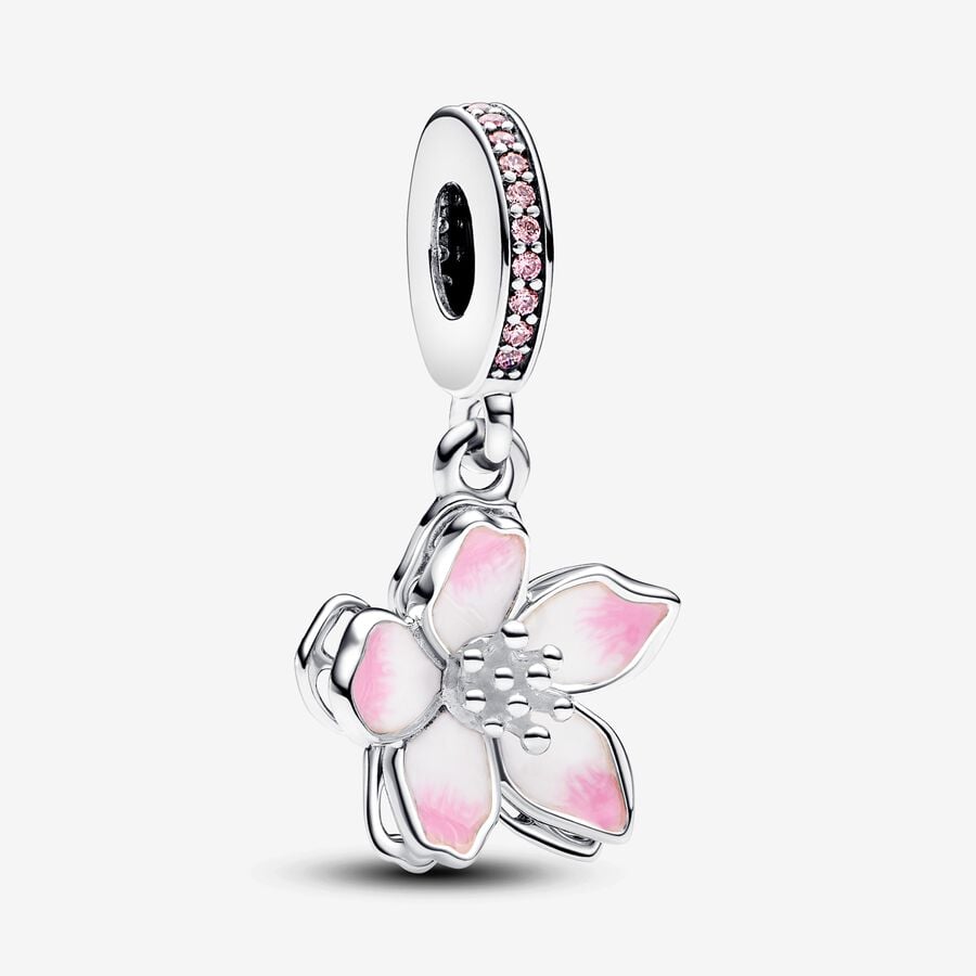Charm Pandora Movable Cherry Blossom - Ana Joalheiros