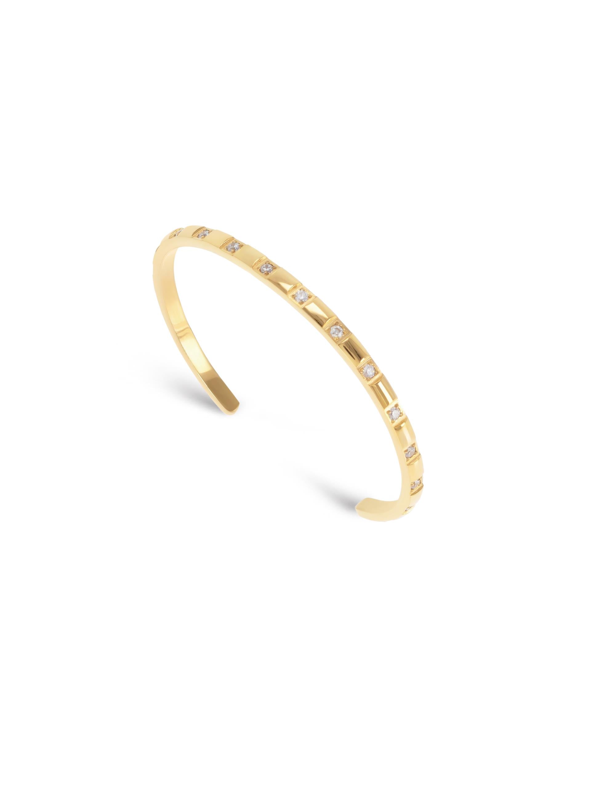 Pulseira One Joalharia Dazzle Gold - Ana Joalheiros