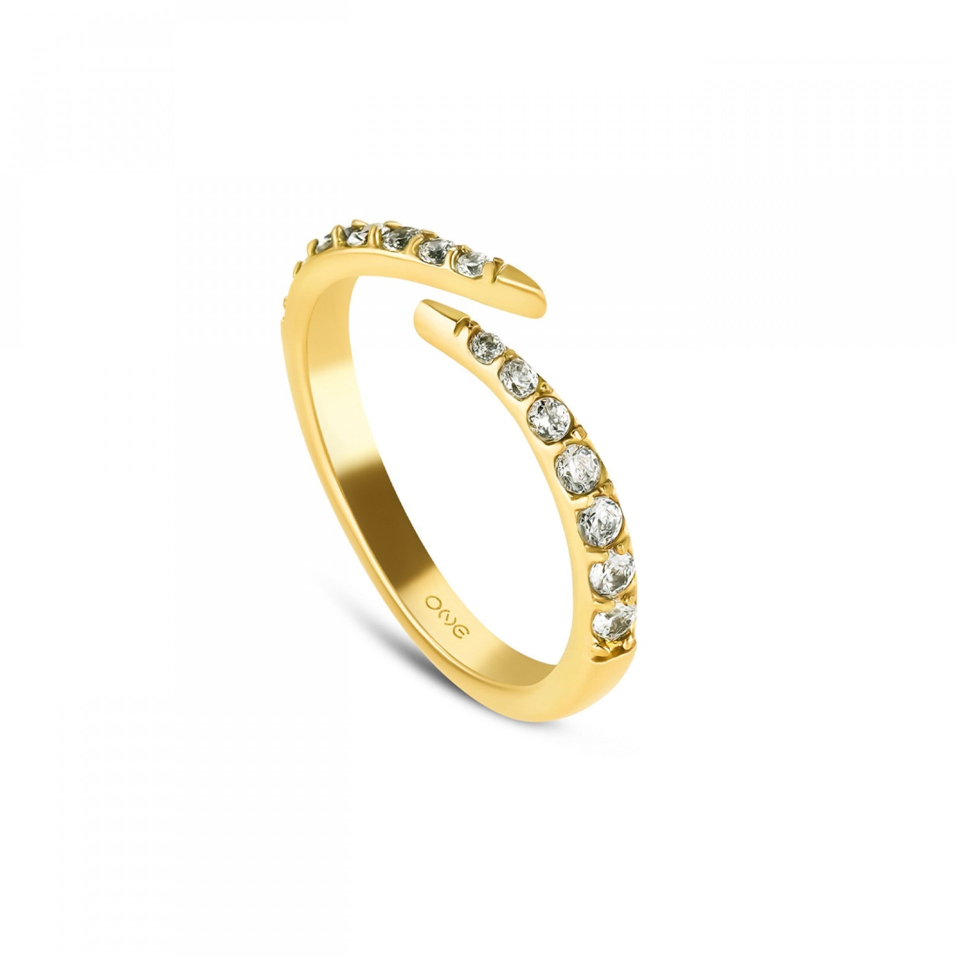 Anel One London 53 Gold