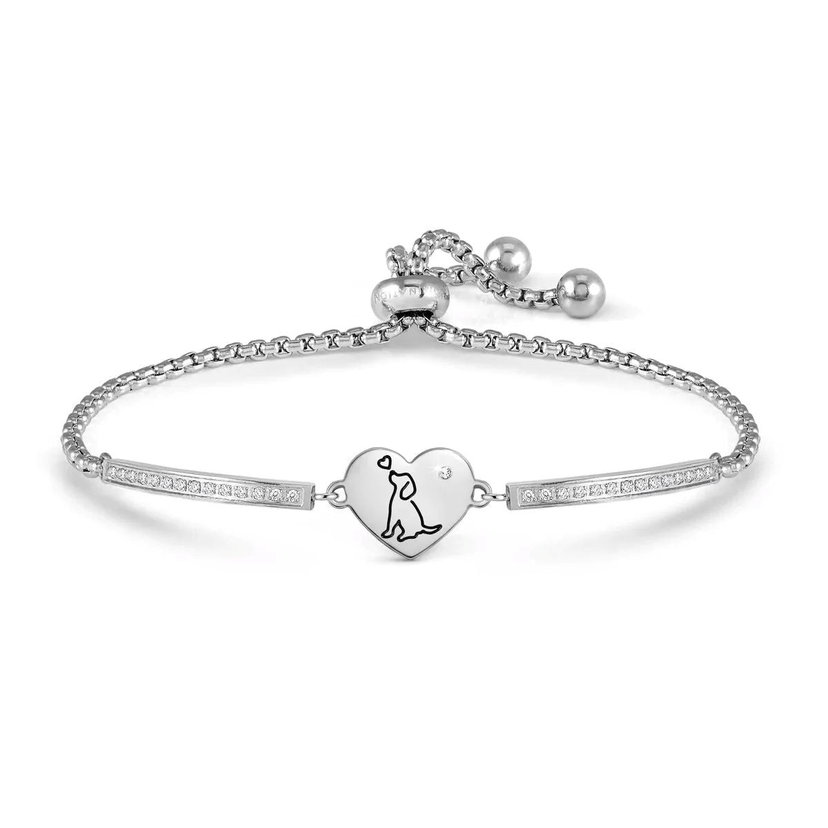 Pulseira Nomination Milleluci Coração Cão