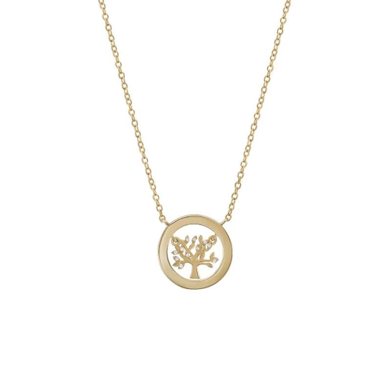 COLAR UNIKE MEANINGFUL TREE GOLD - Ana Joalheiros