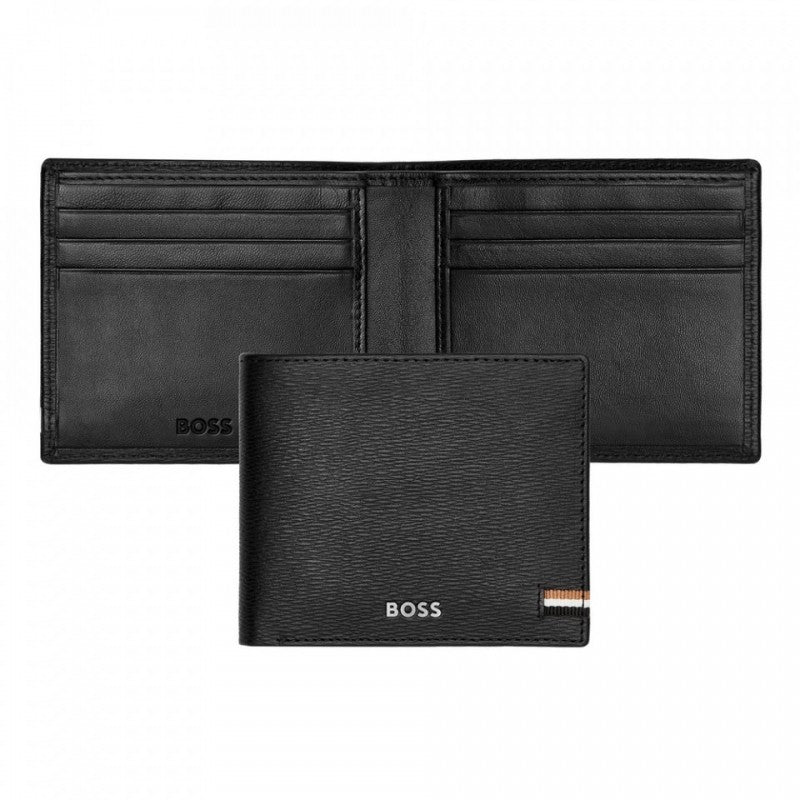 Carteira Hugo Boss 6 Cartoes Iconic Black