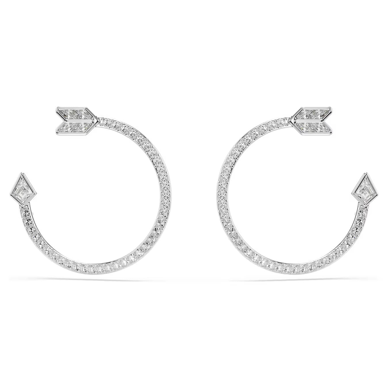 Brincos Argolas Swarovski Idyllia