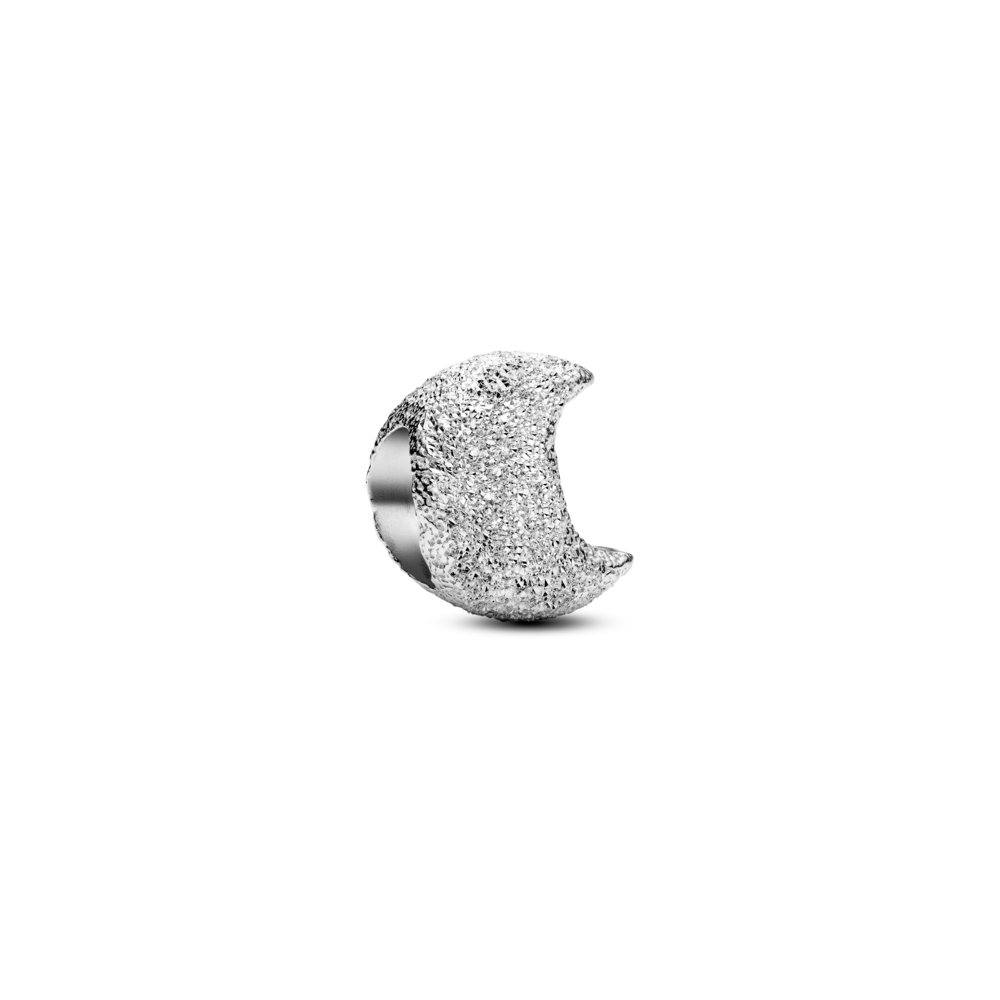 Conta Pandora Textured moon